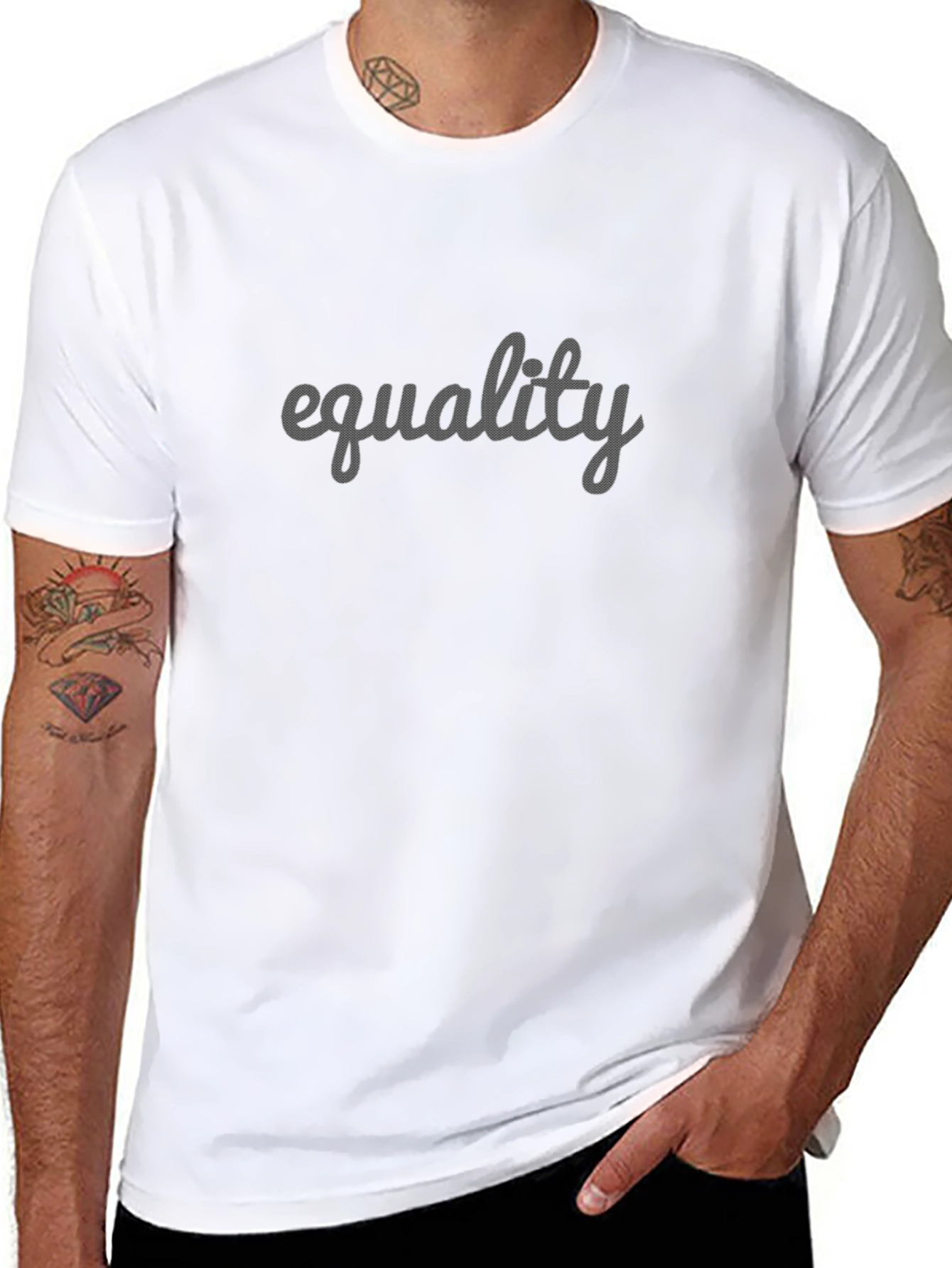 Equality Graphic Tee - Casual Unisex T-Shirt