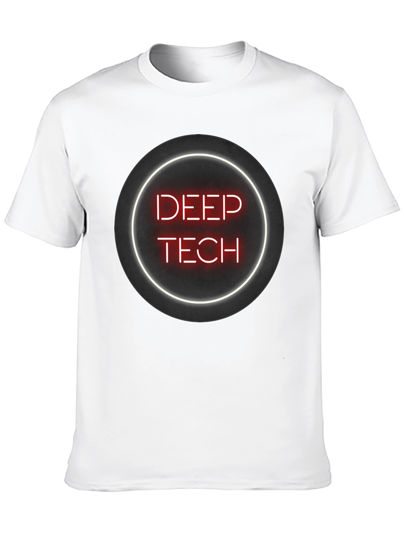 Deep Tech T-Shirt - Neon Style Graphic Tee