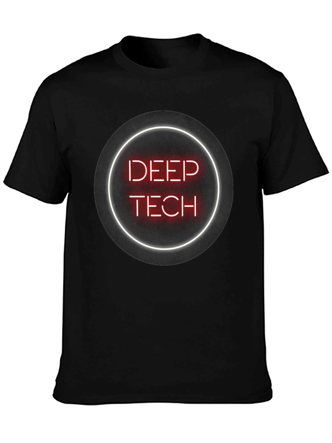 Deep Tech T-Shirt - Neon Style Graphic Tee