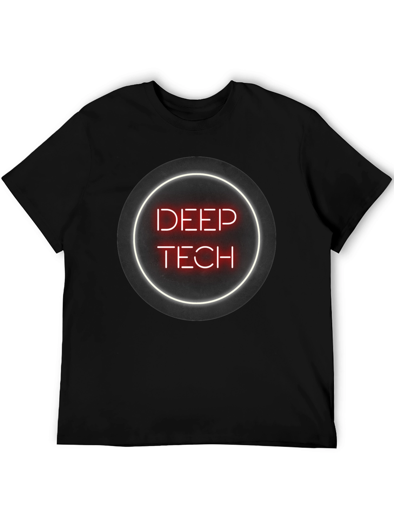 Deep Tech T-Shirt - Neon Style Graphic Tee