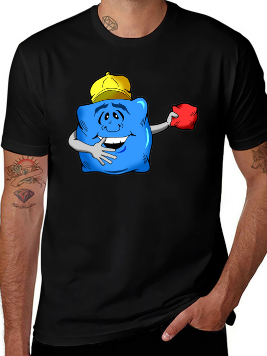 Pillow Fight Tee: Fun Cartoon Pillow Graphic Shirt