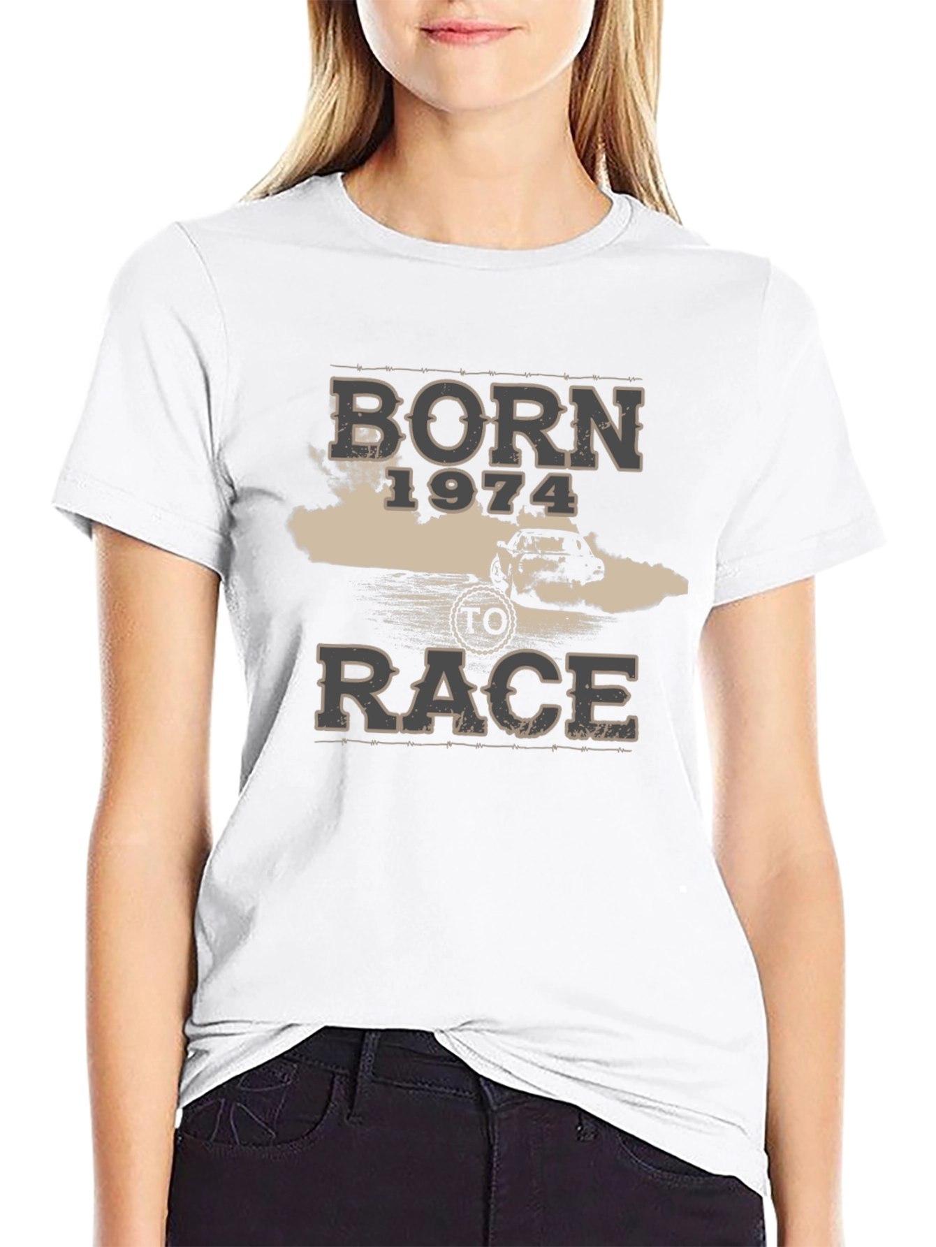 Born 1974 To Race Graphic Tee