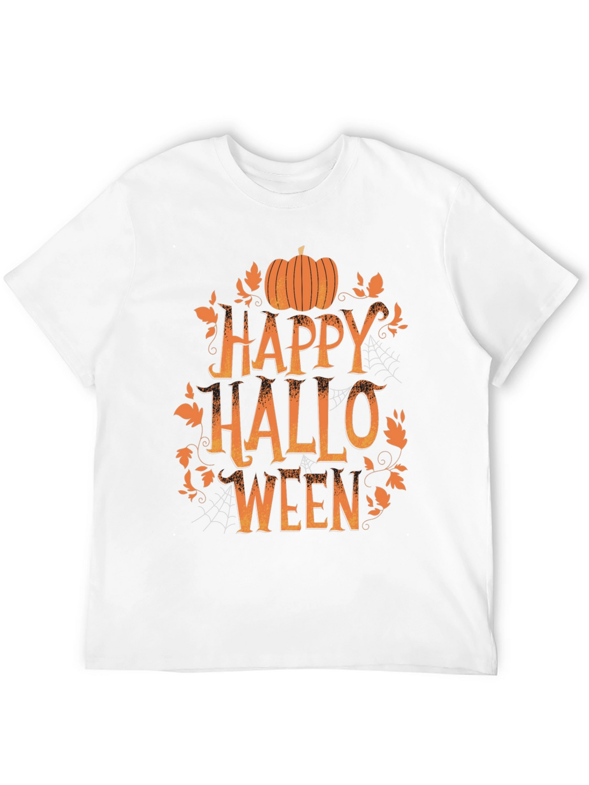 Happy Halloween Pumpkin Graphic T-Shirt