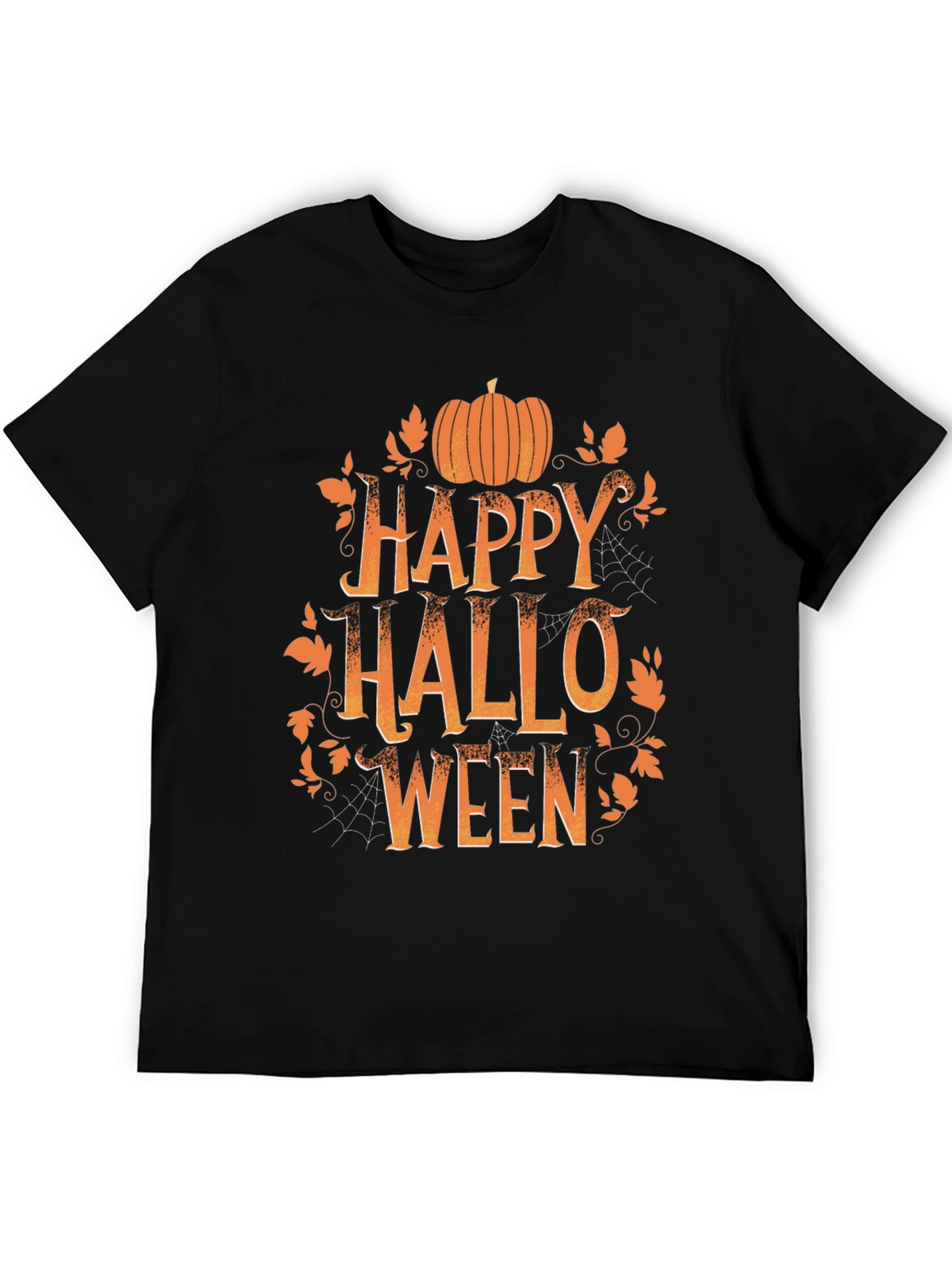 Happy Halloween Pumpkin Graphic T-Shirt