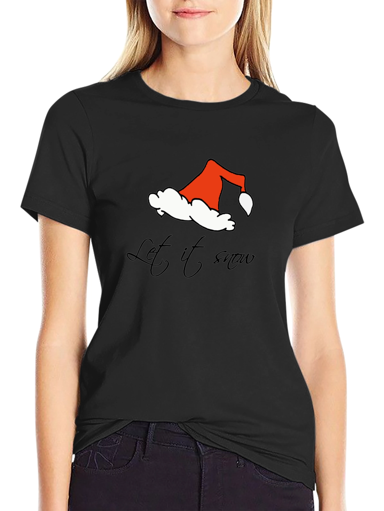 Let It Snow Holiday Tee