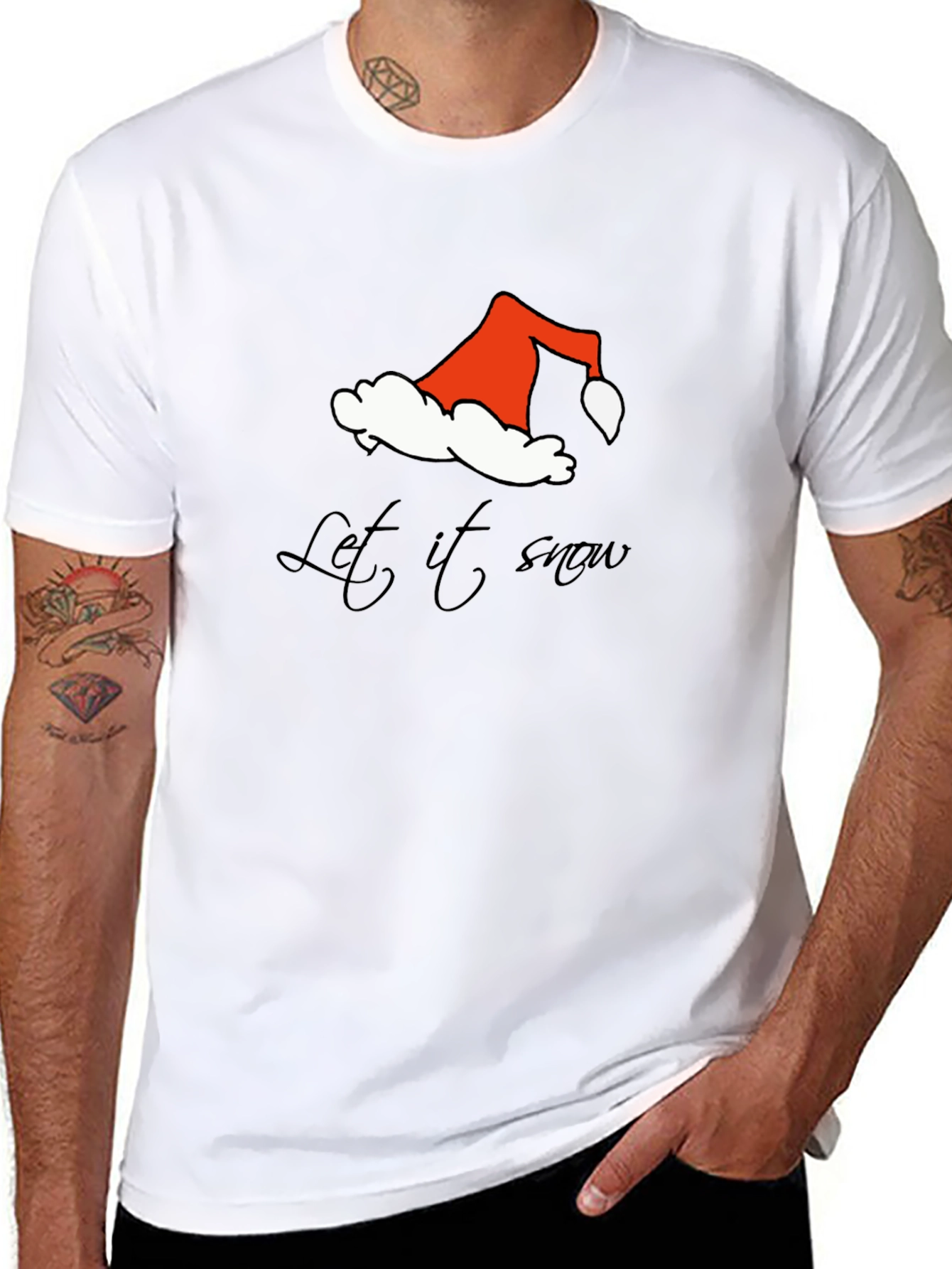 Let It Snow Holiday Tee