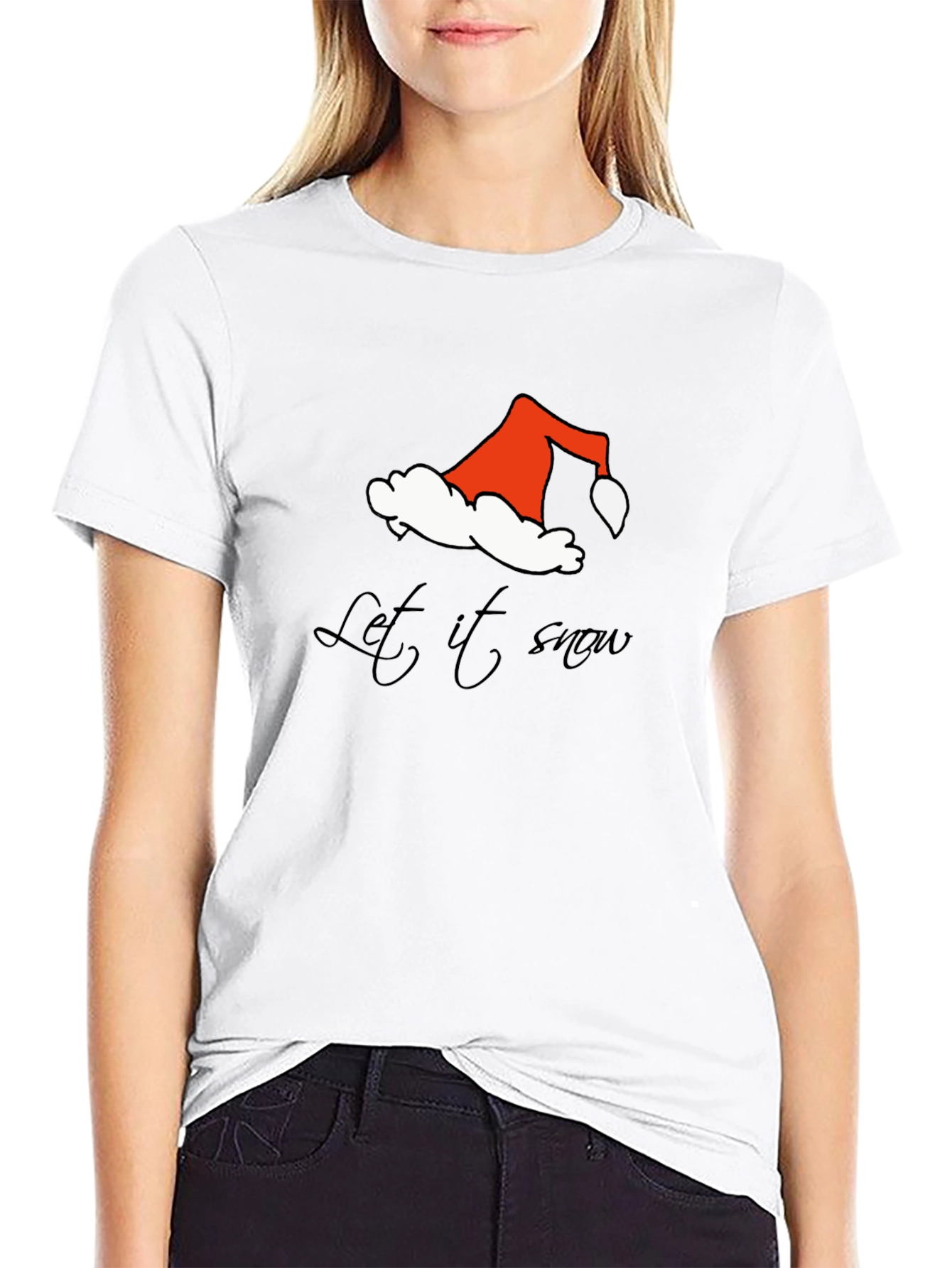 Let It Snow Holiday Tee