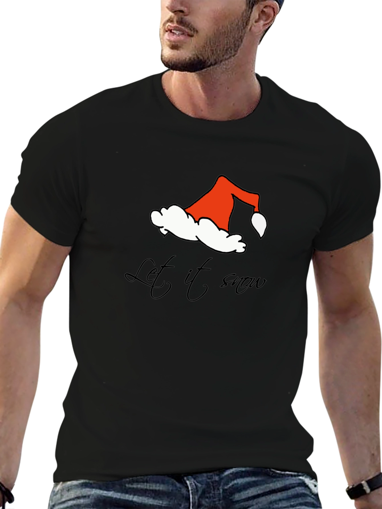 Let It Snow Holiday Tee