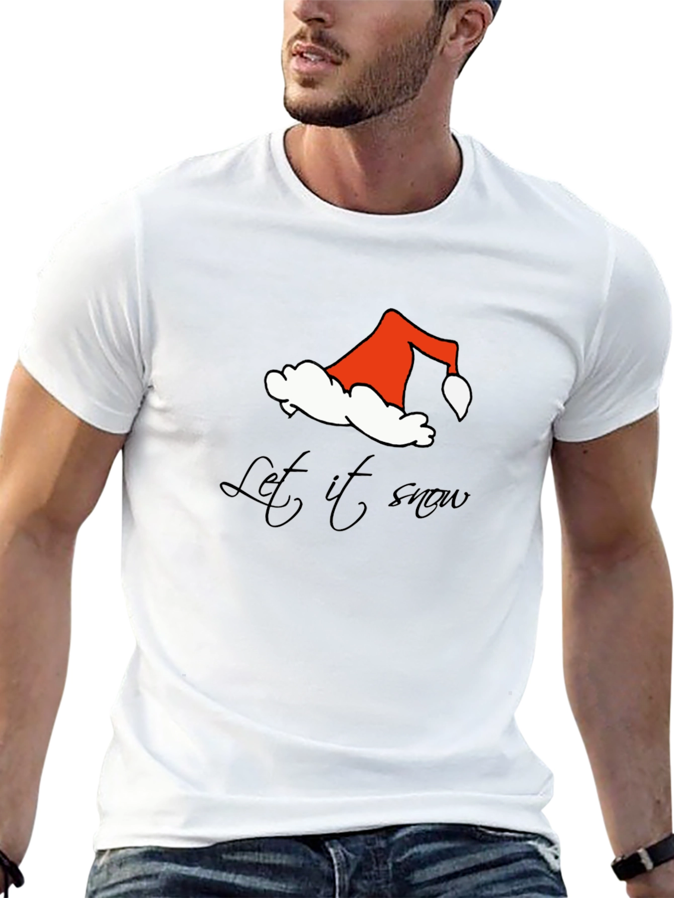Let It Snow Holiday Tee