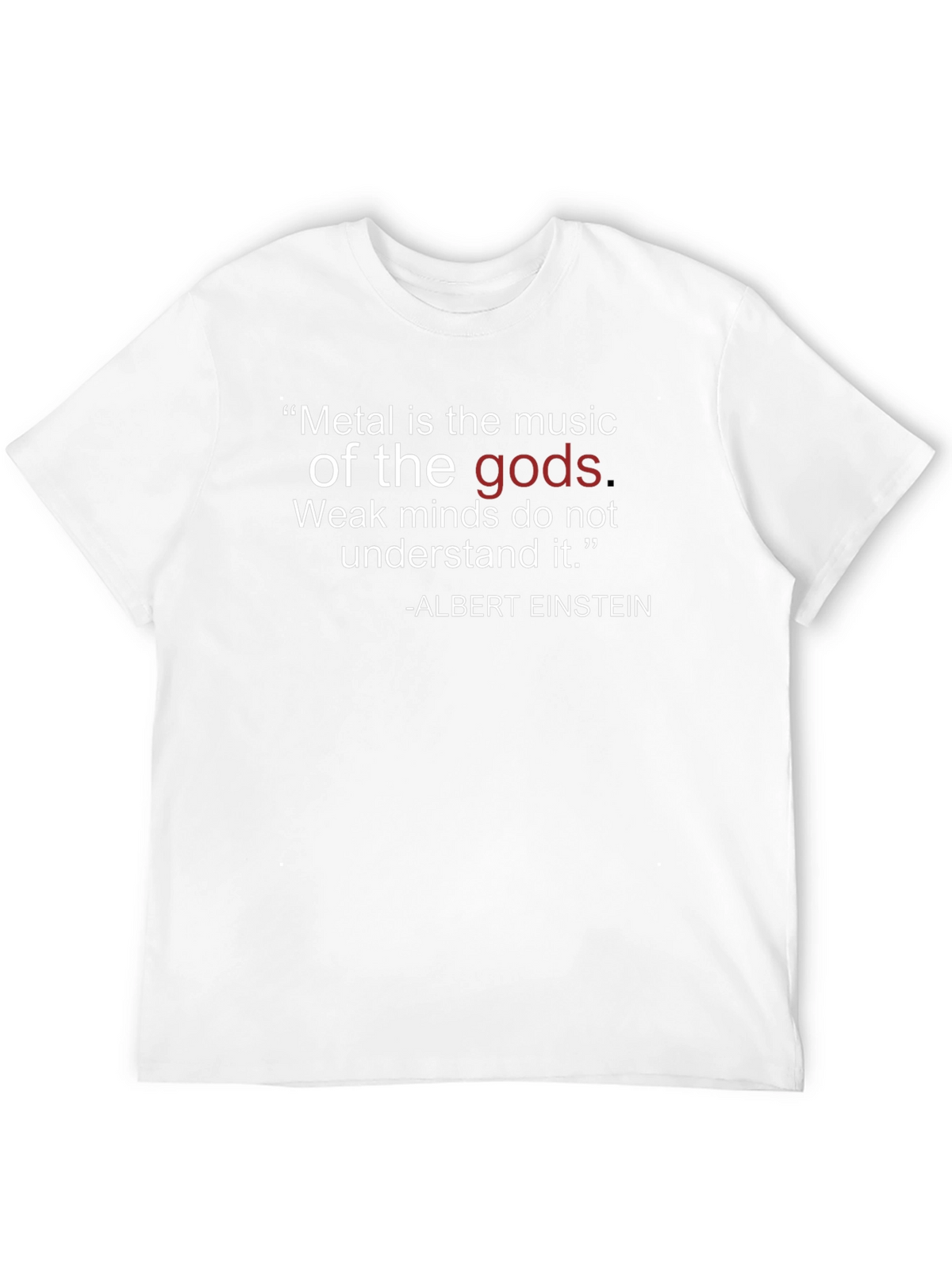 Metal Music of the Gods Graphic Tee