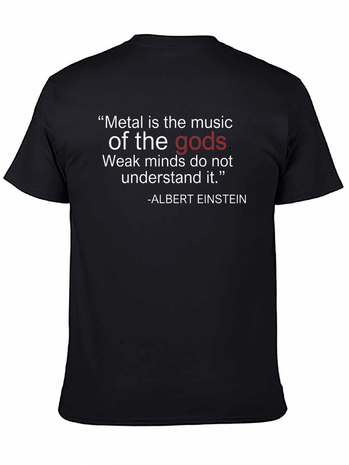 Metal Music of the Gods Graphic Tee