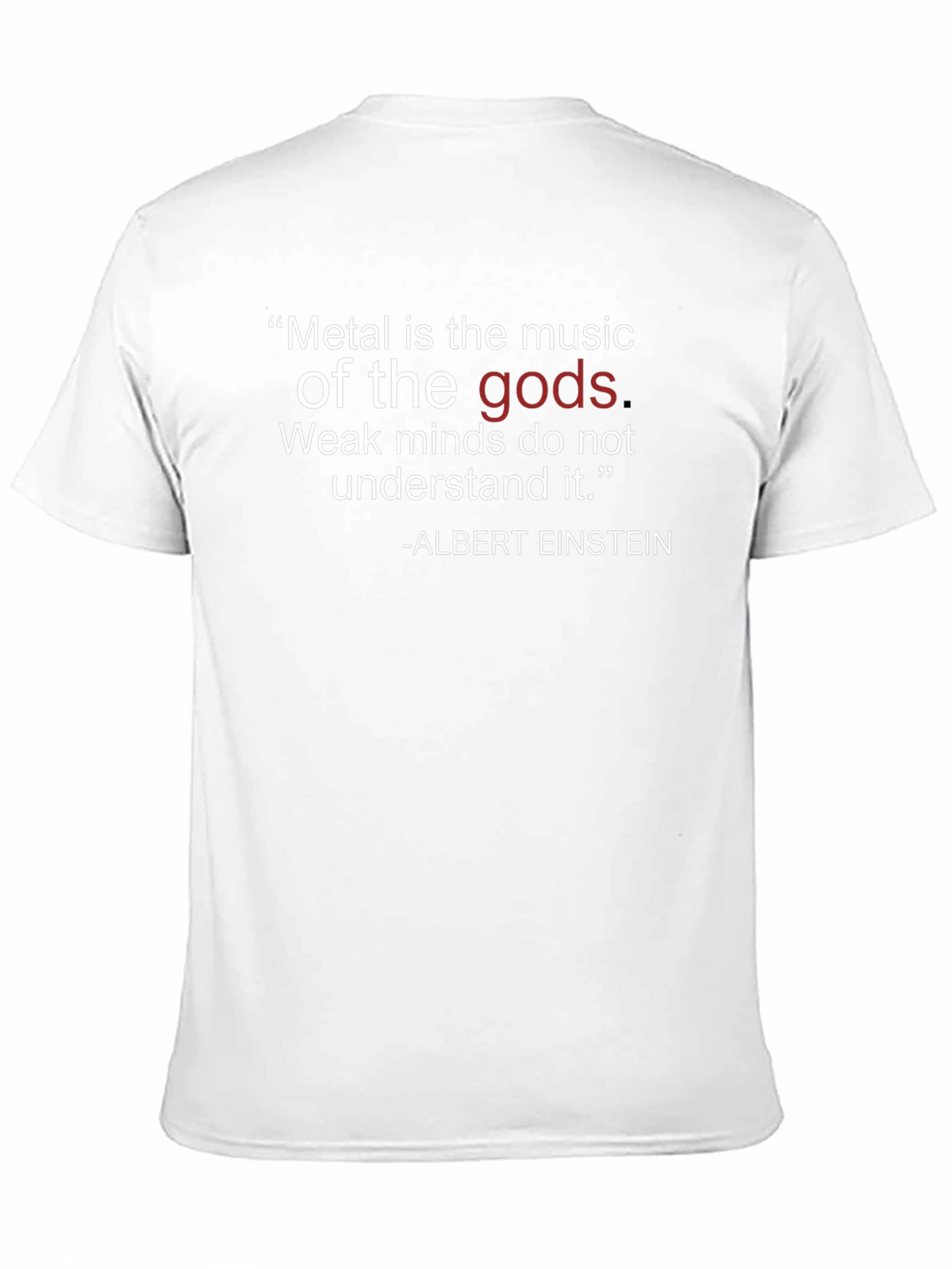 Metal Music of the Gods Graphic Tee