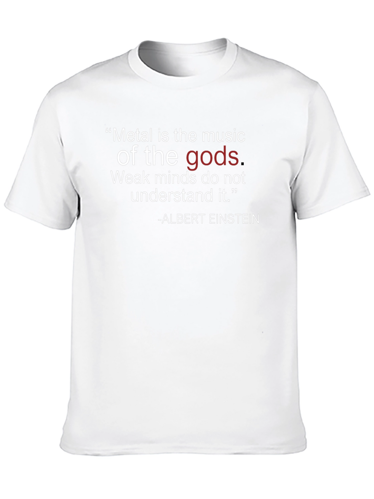 Metal Music of the Gods Graphic Tee