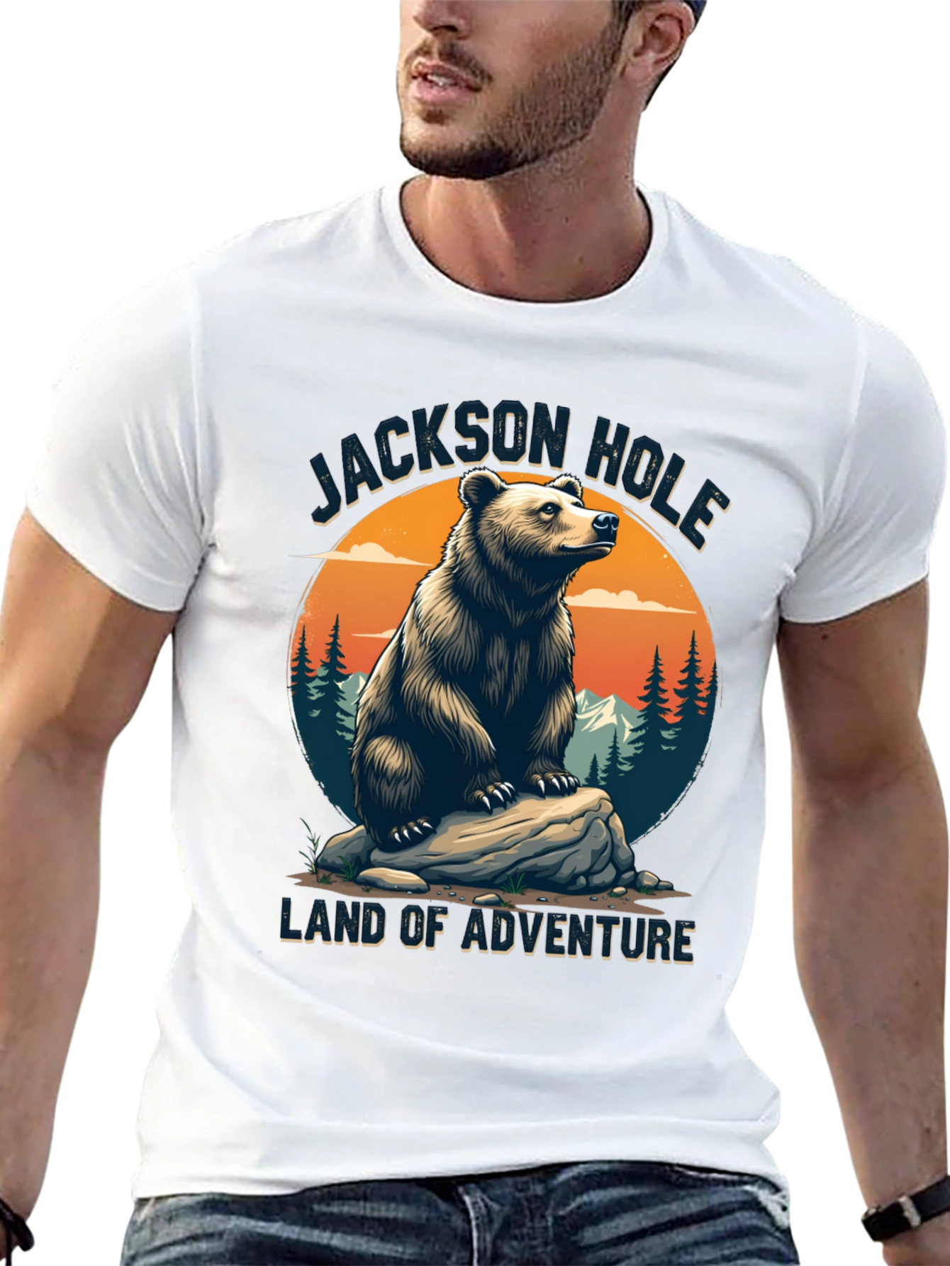 Jackson Hole Adventure Bear T-Shirt