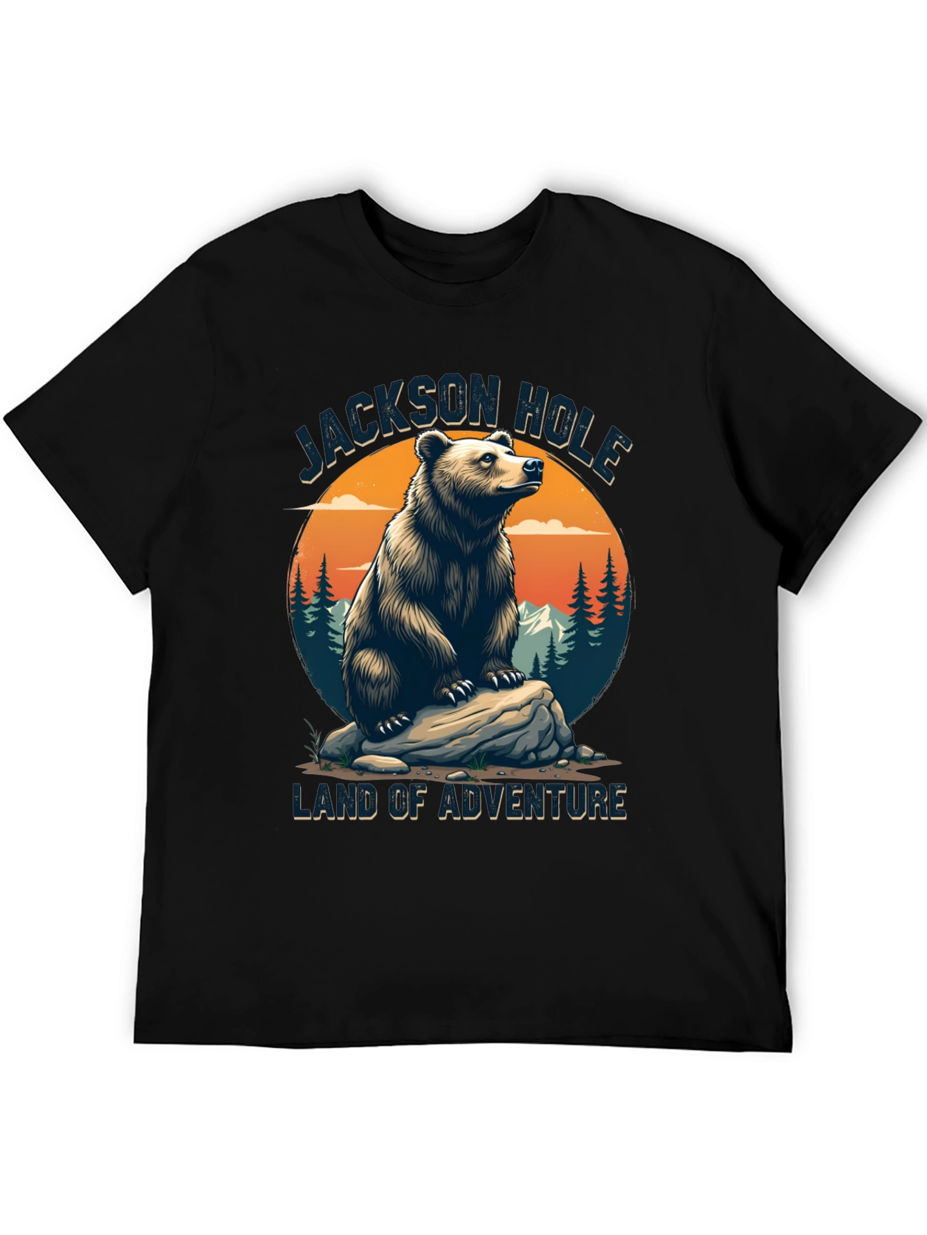 Jackson Hole Adventure Bear T-Shirt
