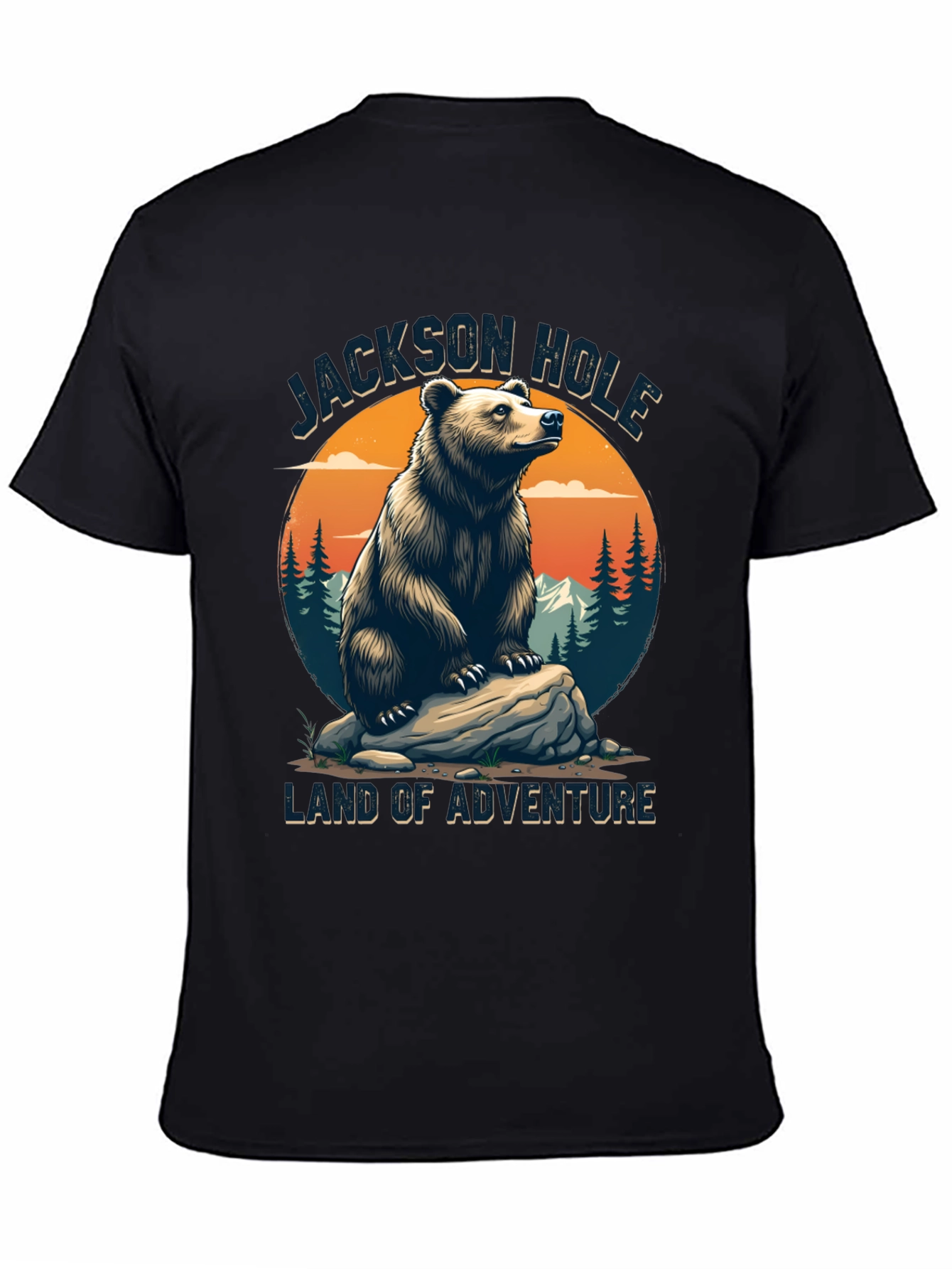Jackson Hole Adventure Bear T-Shirt