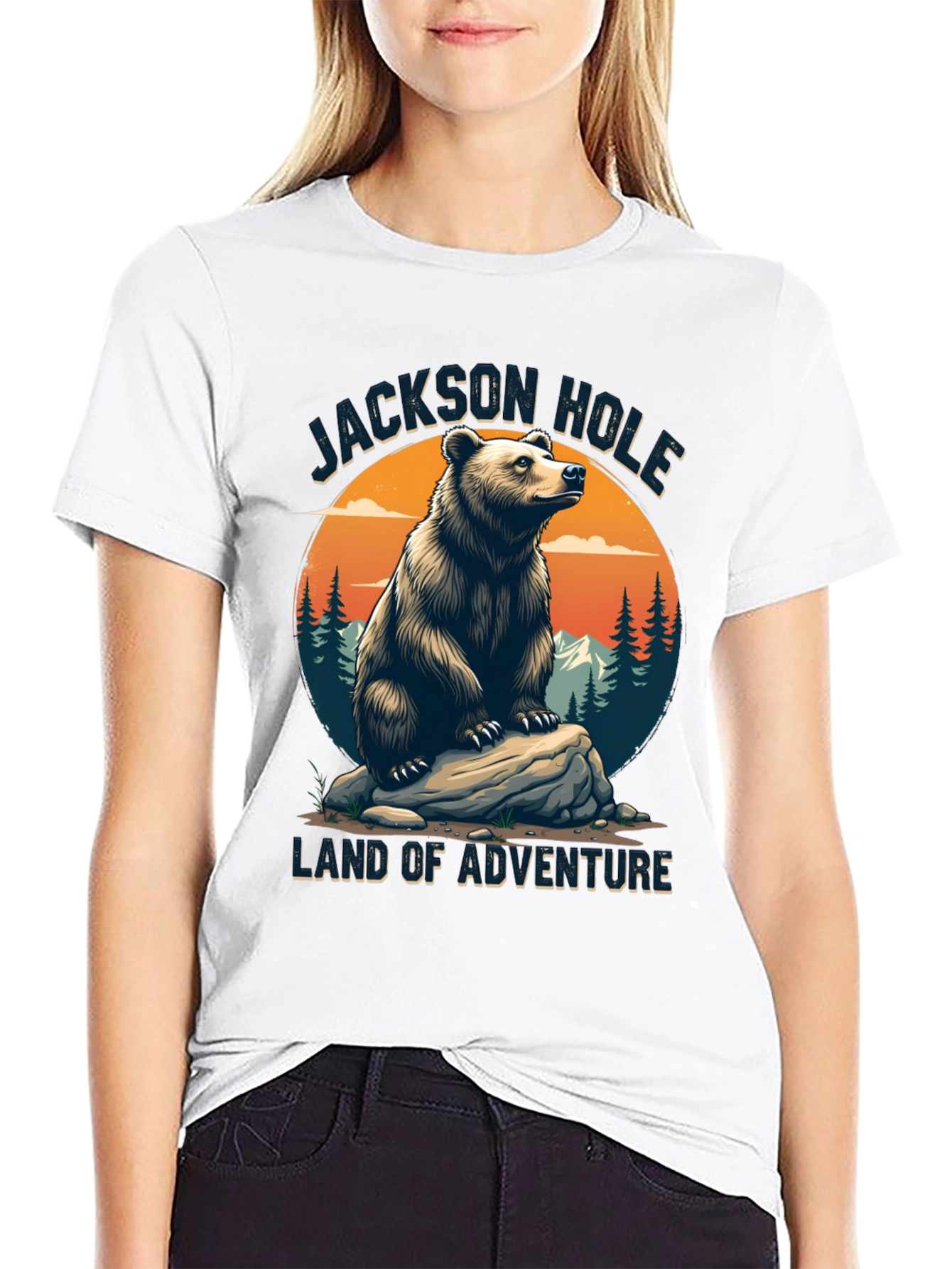 Jackson Hole Adventure Bear T-Shirt