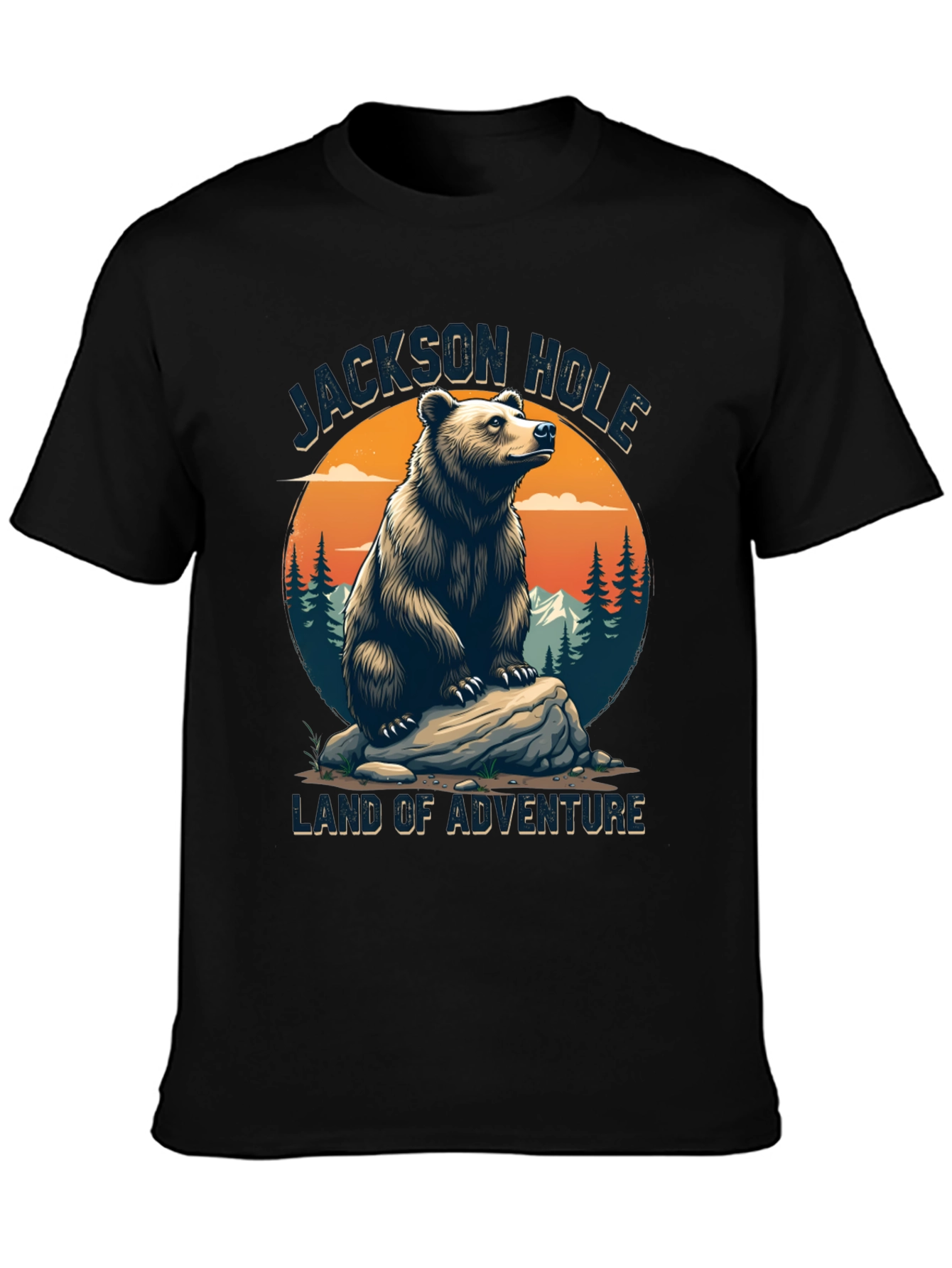 Jackson Hole Adventure Bear T-Shirt
