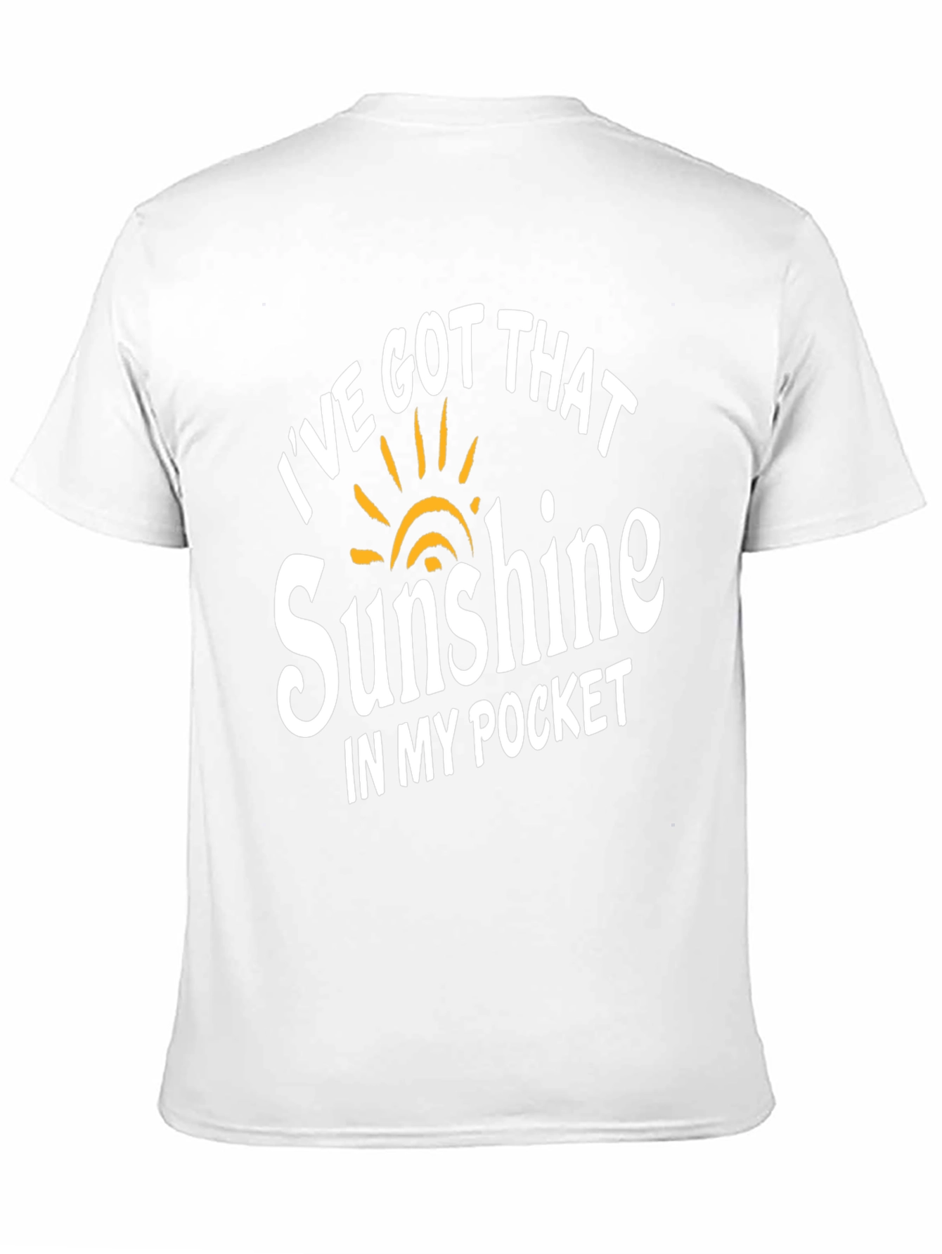Sunshine in My Pocket Black Graphic T-Shirt