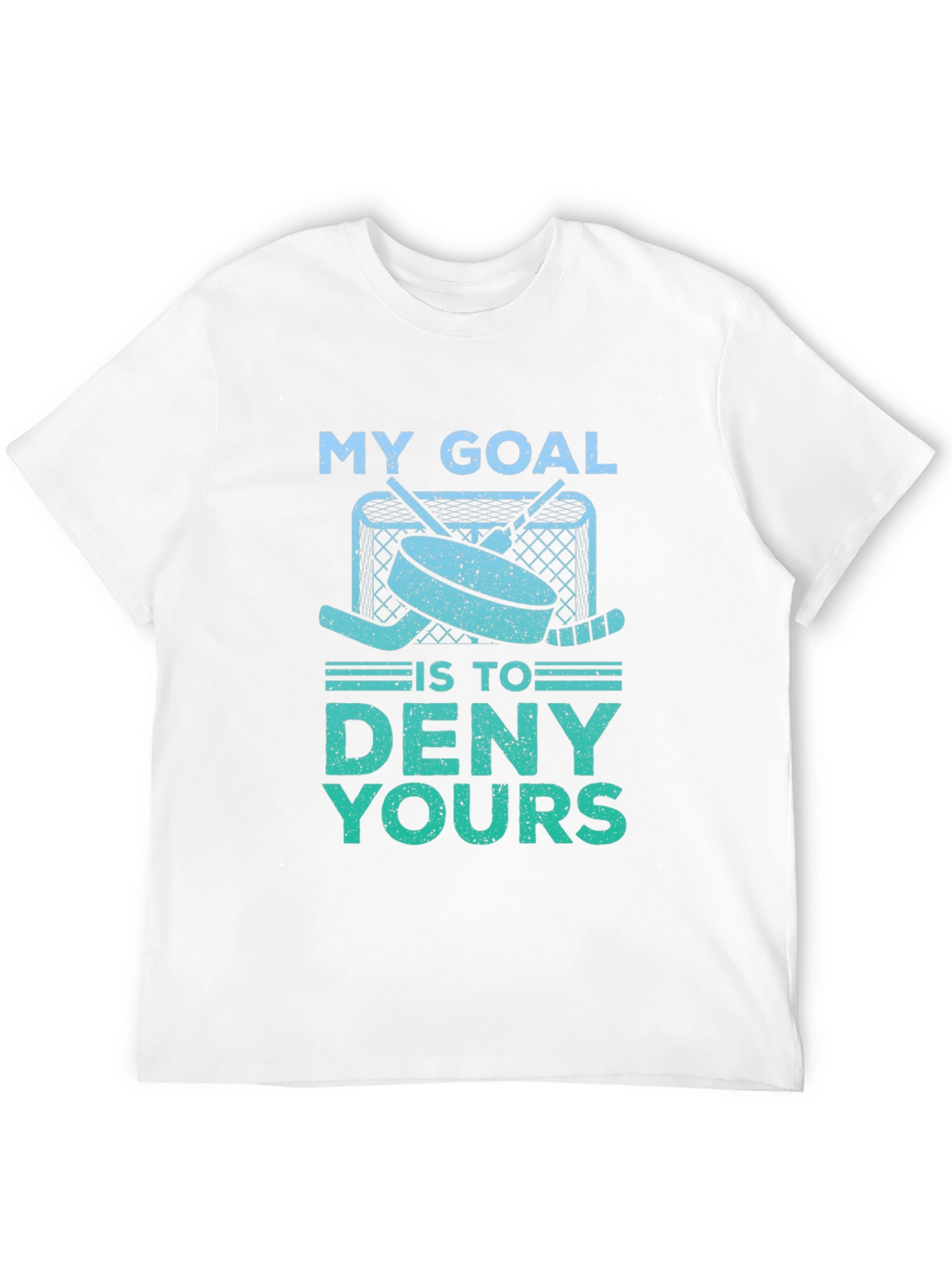 Hockey Goal T-Shirt - Deny Yours!