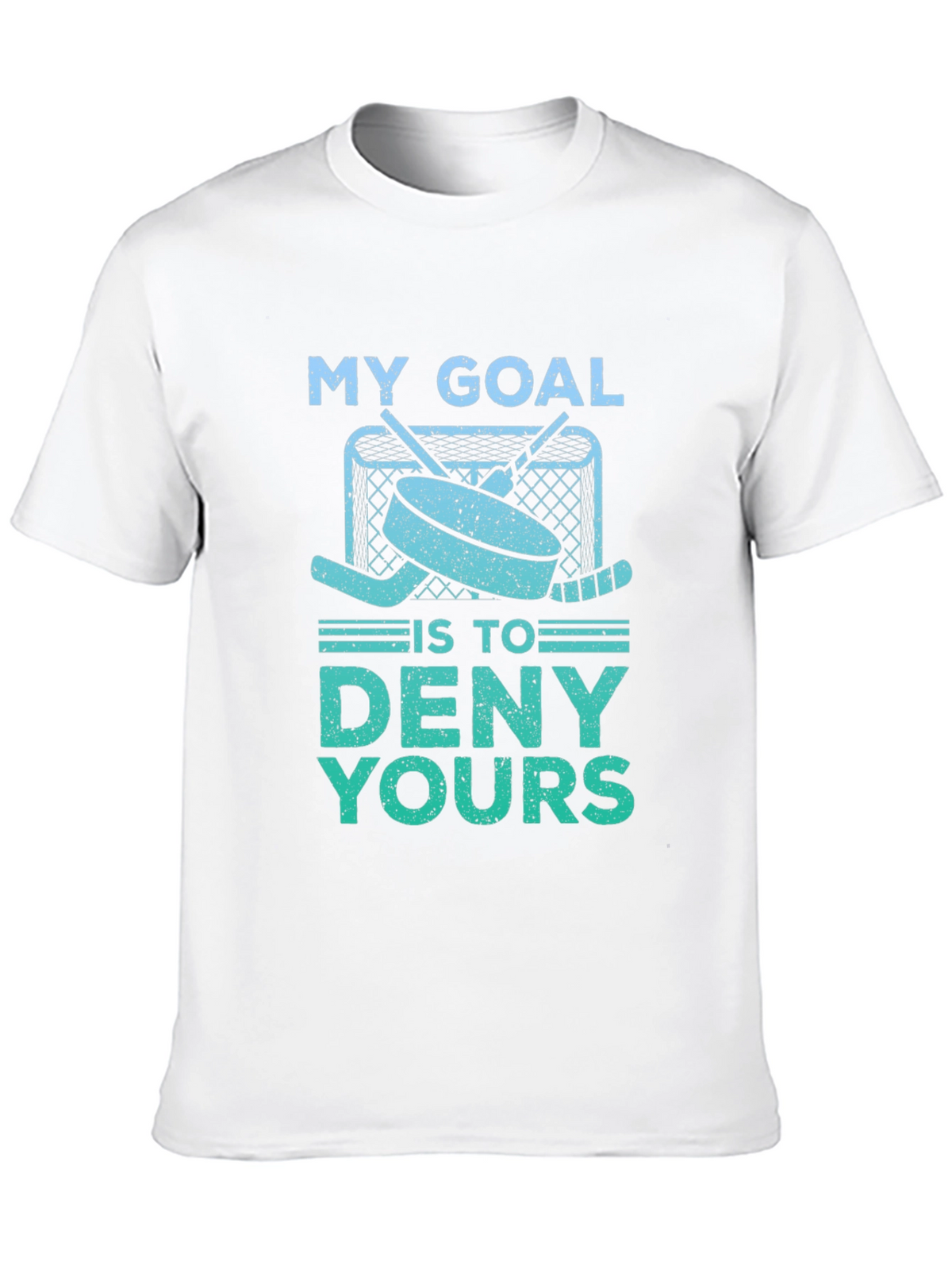 Hockey Goal T-Shirt - Deny Yours!