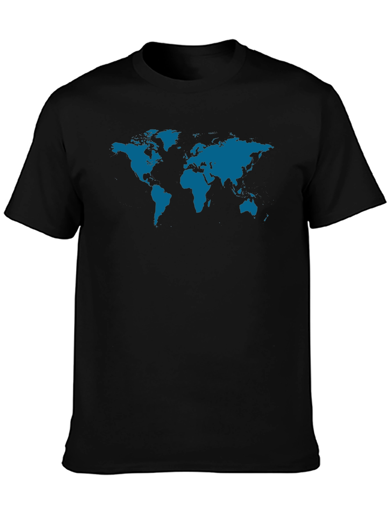 World Map Graphic Tee - Travel Style