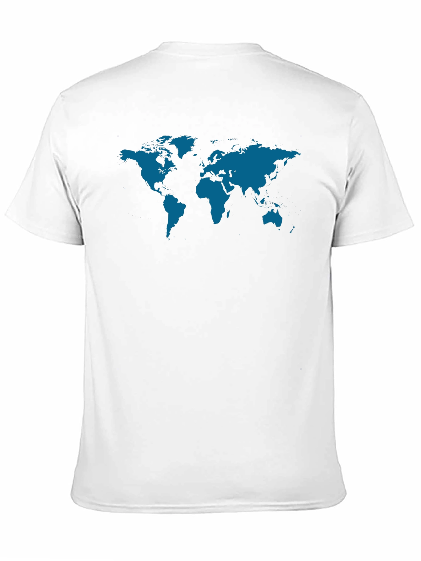 World Map Graphic Tee - Travel Style
