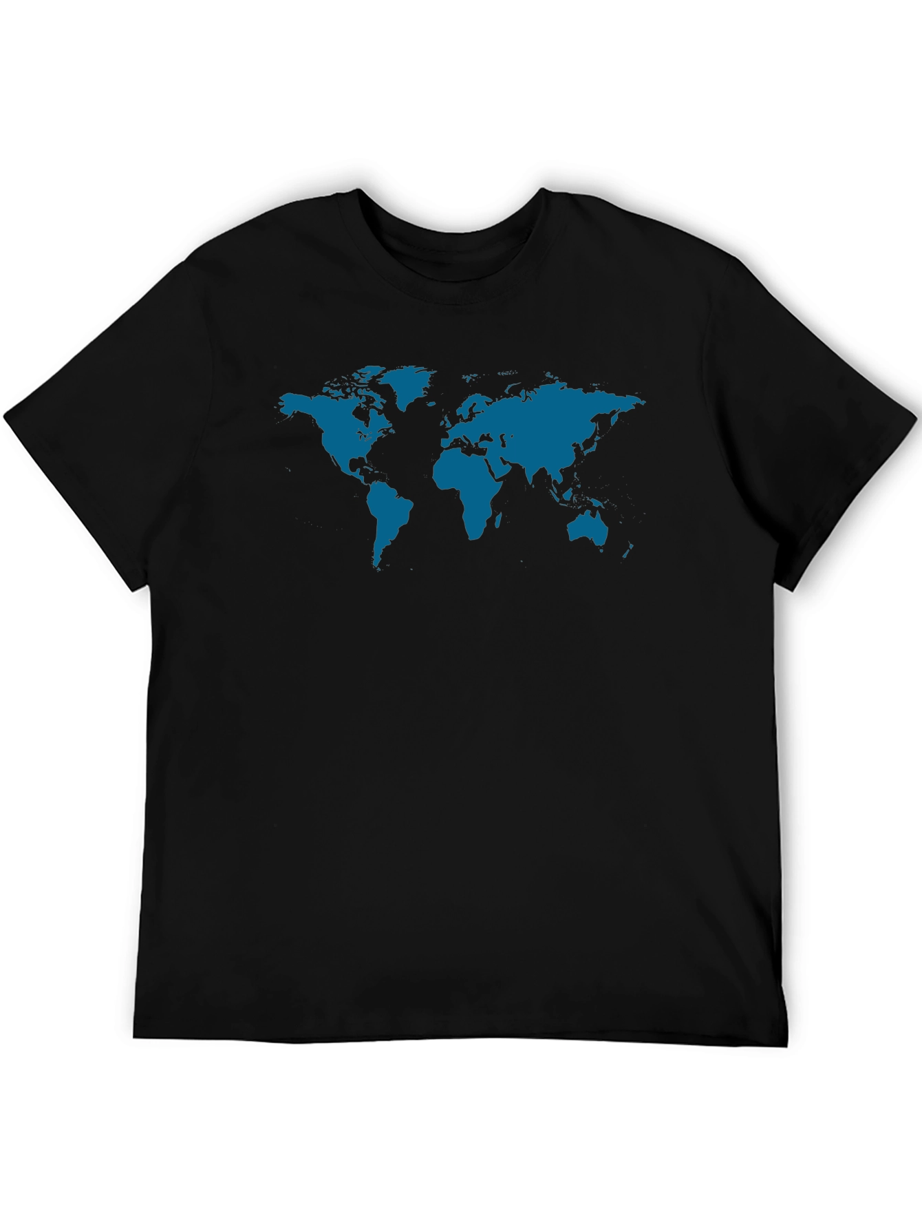 World Map Graphic Tee - Travel Style