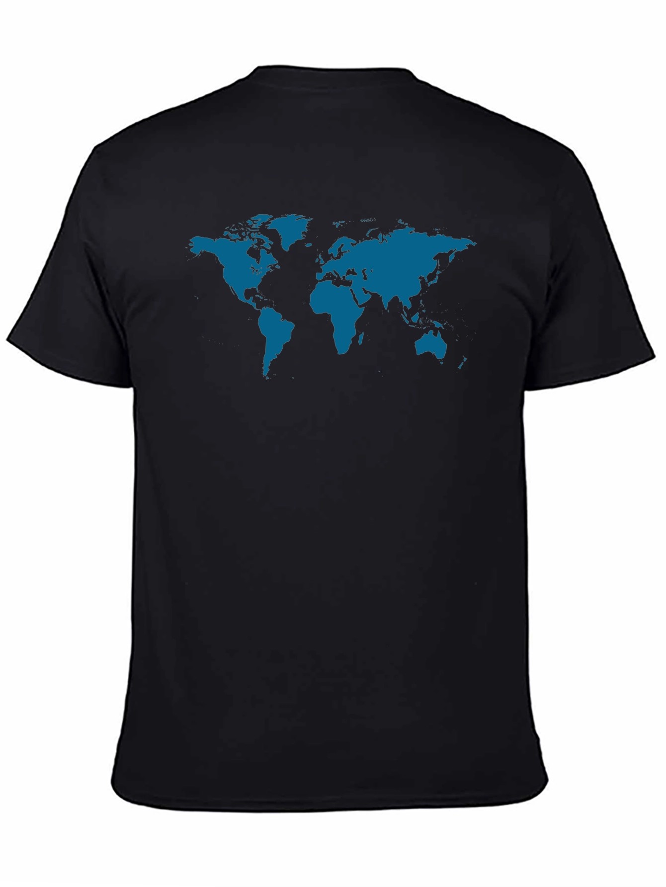 World Map Graphic Tee - Travel Style