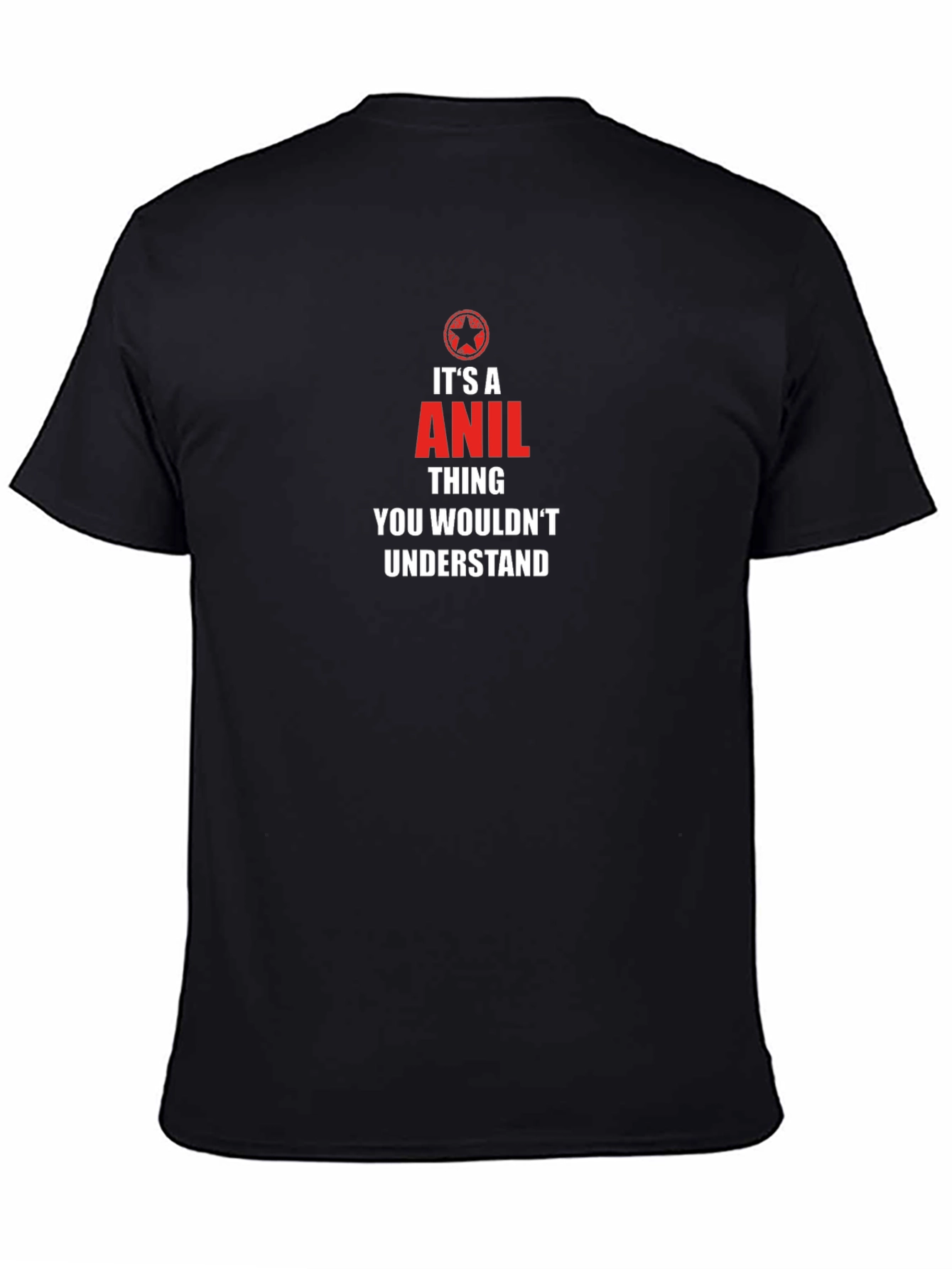 Its an Anil Thing - Black Graphic Tee