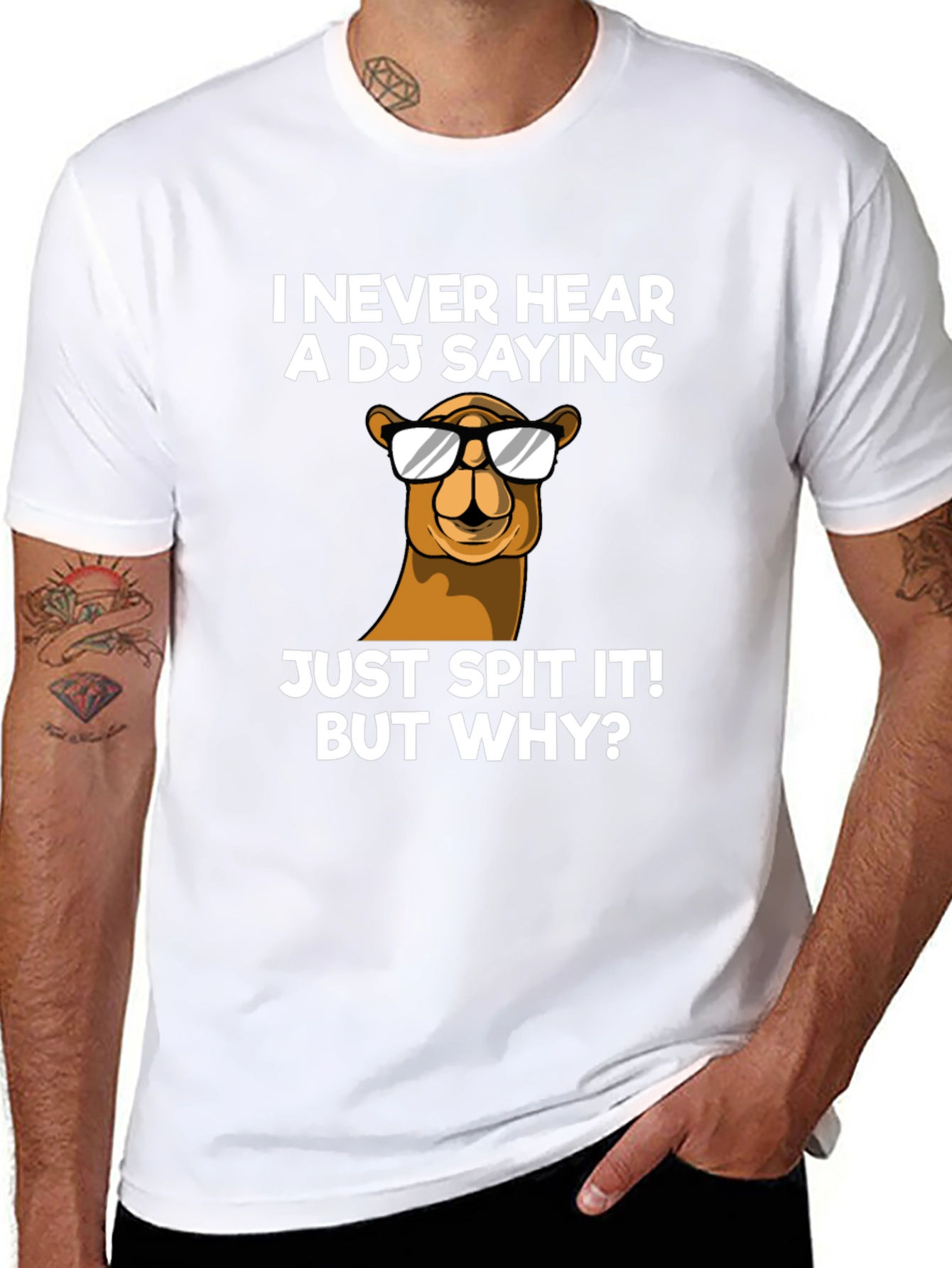 DJ Camel T-Shirt - Funny Music Humor Tee