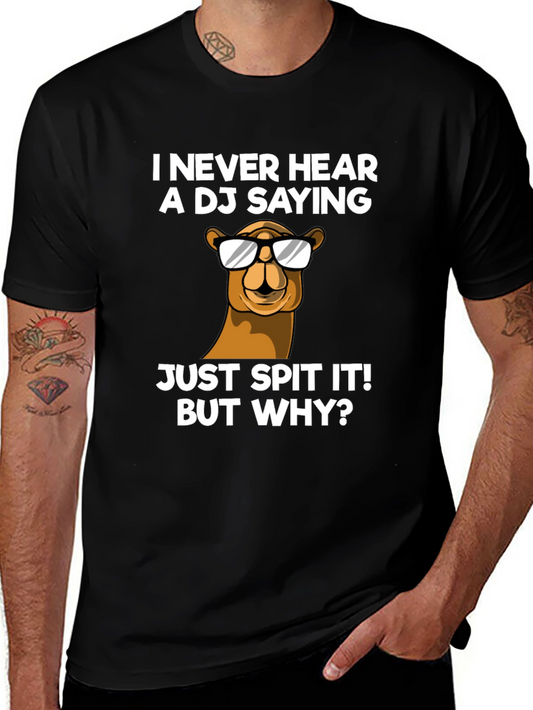 DJ Camel T-Shirt - Funny Music Humor Tee