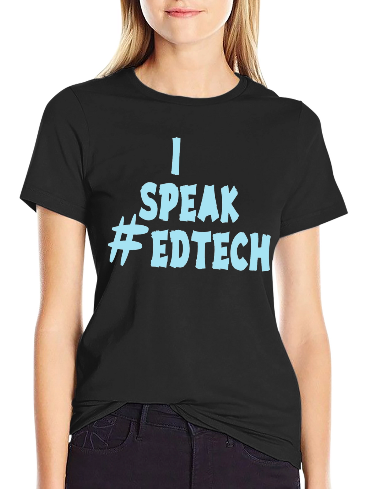 I Speak Edtech Graphic T-Shirt