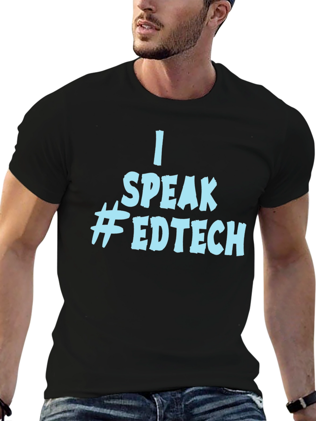I Speak Edtech Graphic T-Shirt