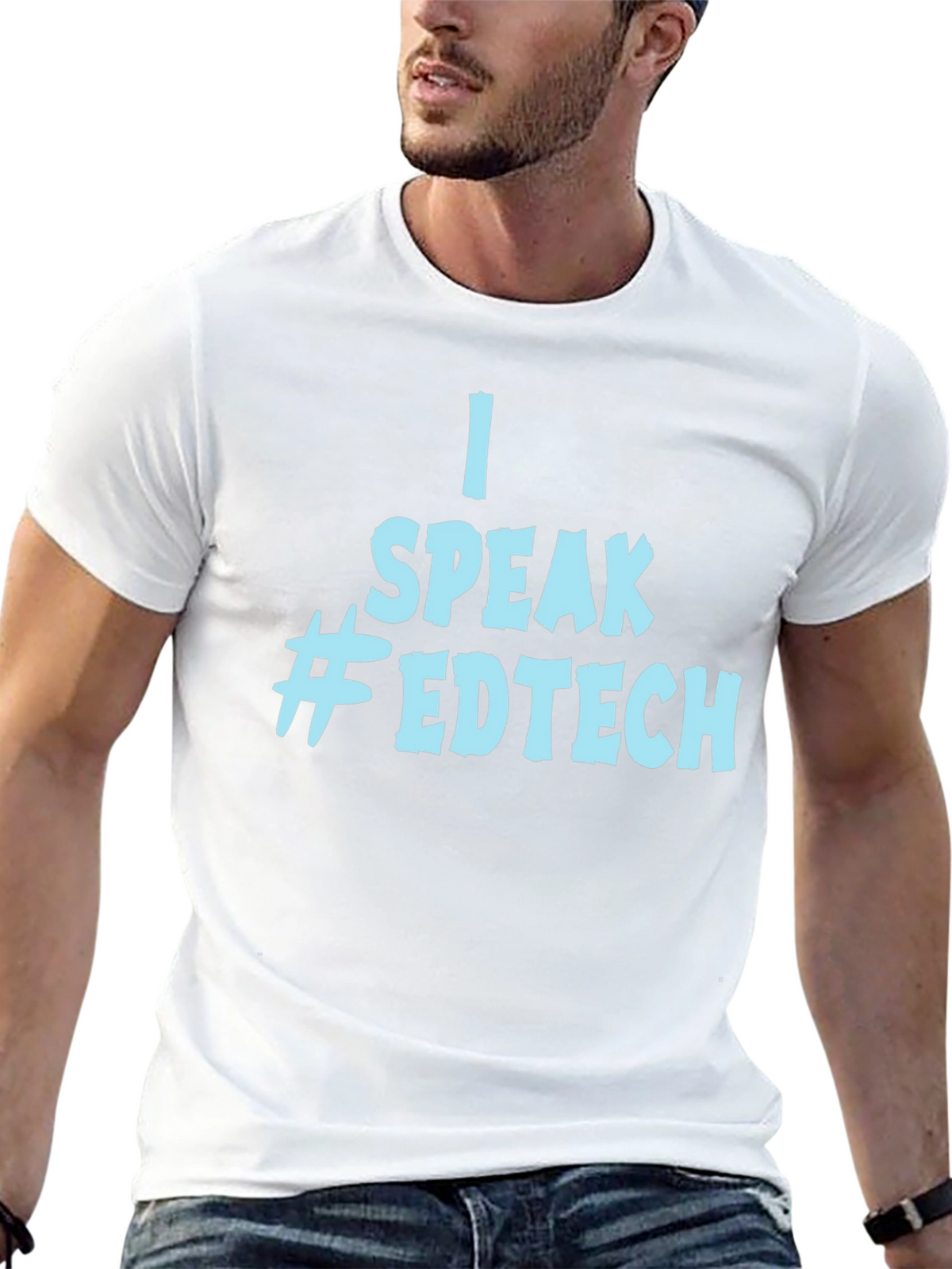 I Speak Edtech Graphic T-Shirt
