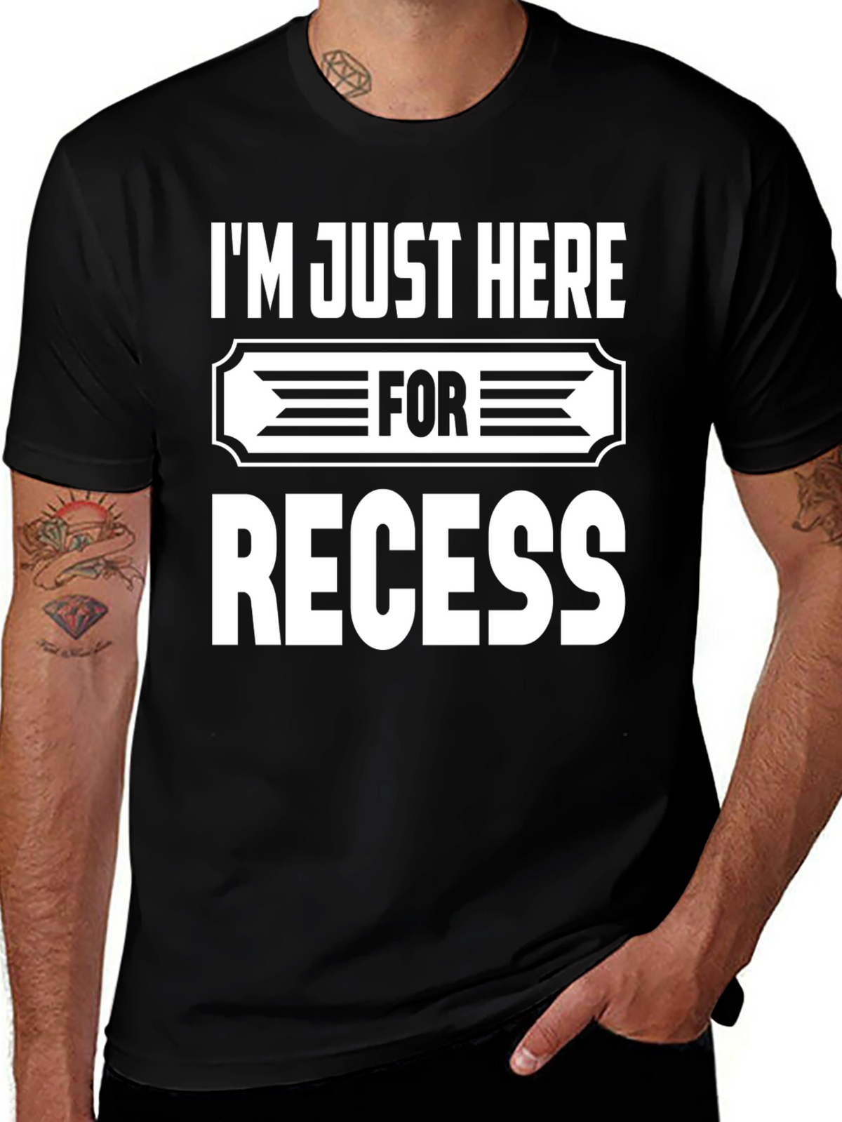 Im Just Here For Recess T-Shirt