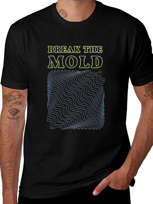 Break the Mold Graphic Tee - Modern Design T-Shirt