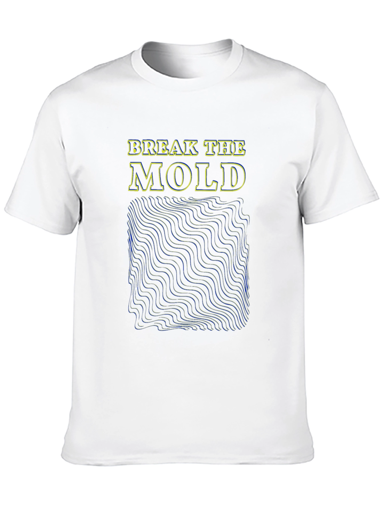 Break the Mold Graphic Tee - Modern Design T-Shirt