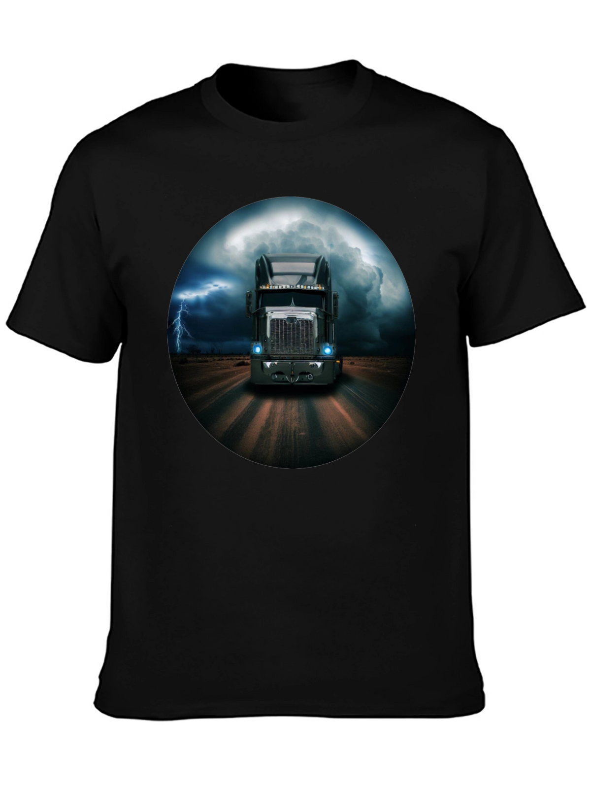 Trucking Through The Storm Graphic Tee