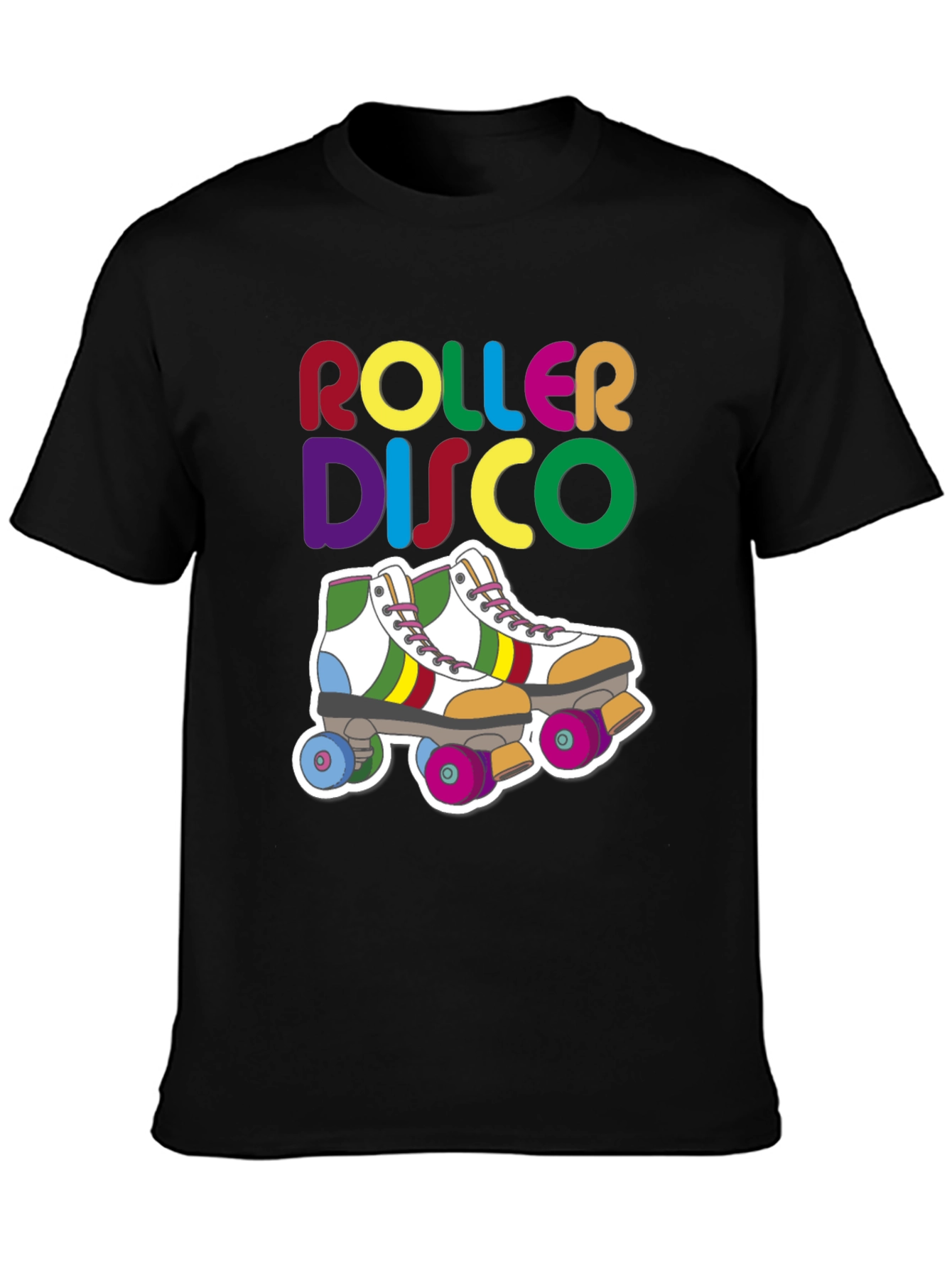 Retro Roller Disco Graphic Tee