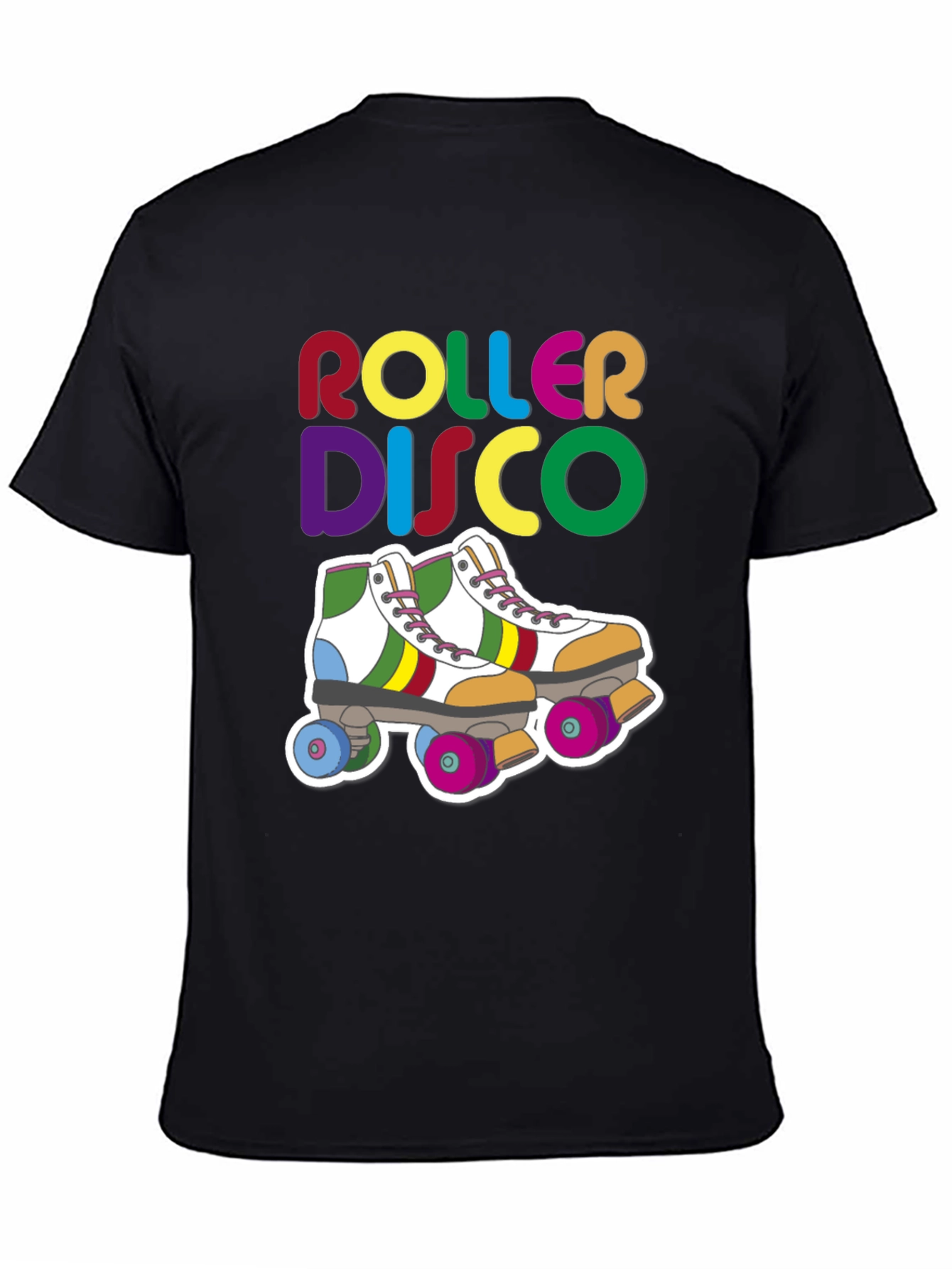 Retro Roller Disco Graphic Tee