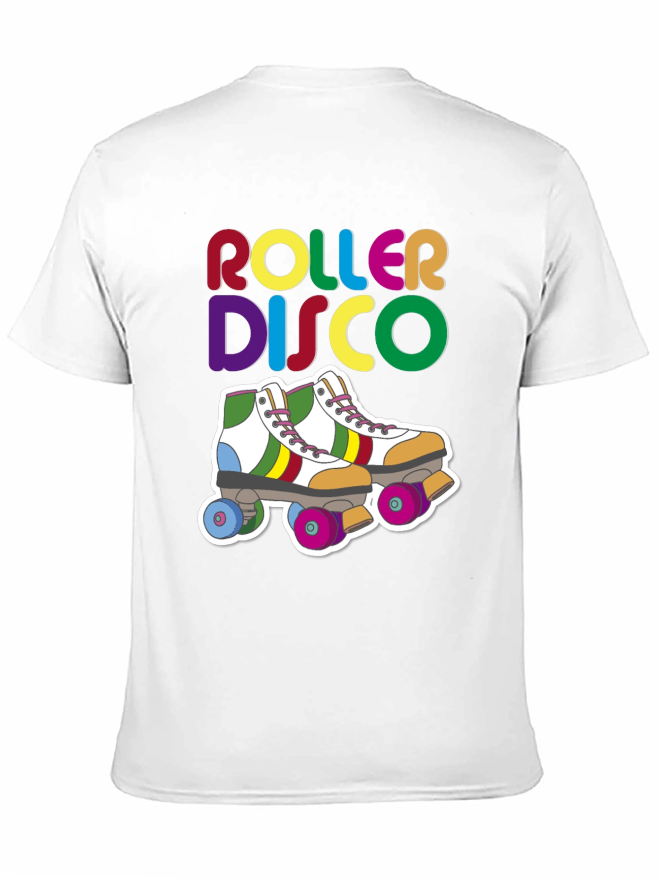 Retro Roller Disco Graphic Tee