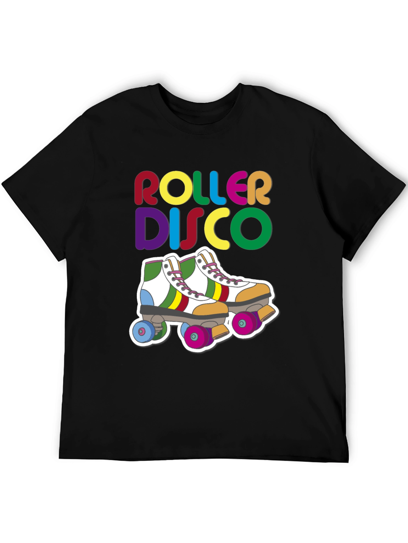 Retro Roller Disco Graphic Tee