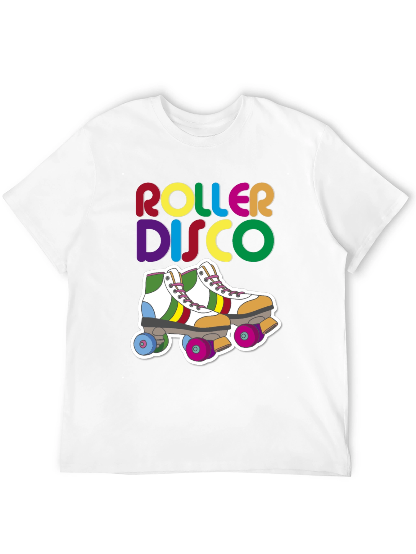 Retro Roller Disco Graphic Tee