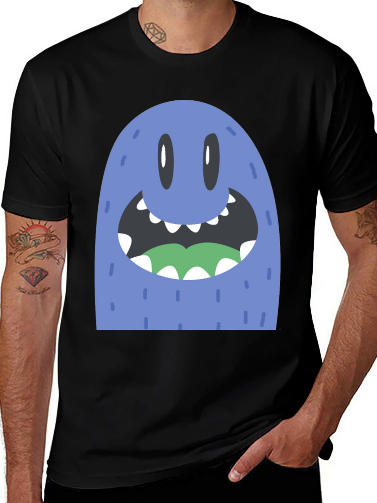 Monster Graphic T-Shirt - Fun Quirky Style