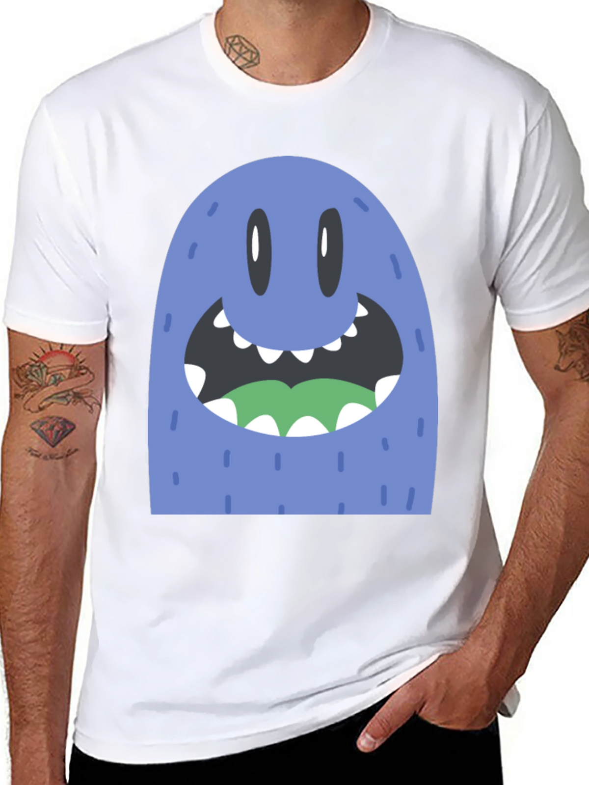 Monster Graphic T-Shirt - Fun Quirky Style