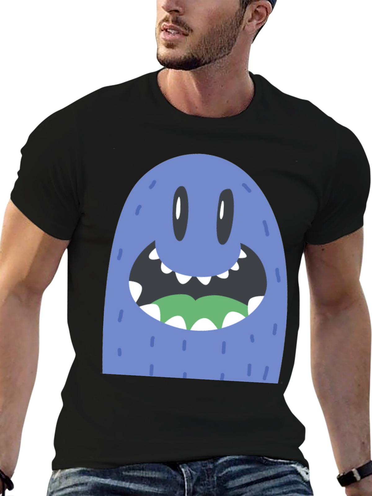 Monster Graphic T-Shirt - Fun Quirky Style