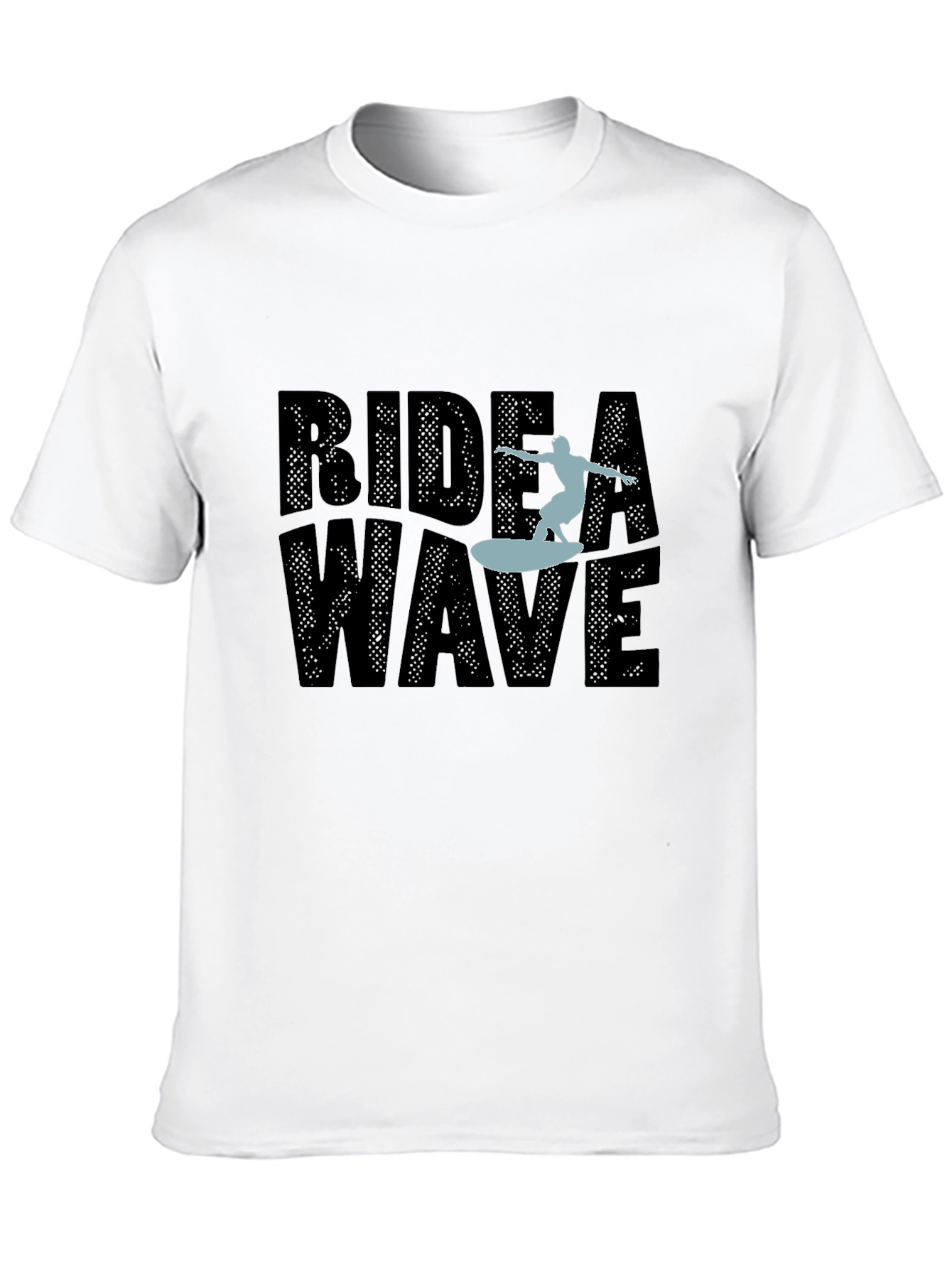 Ride A Wave Graphic Tee - Stylish Surf T-Shirt
