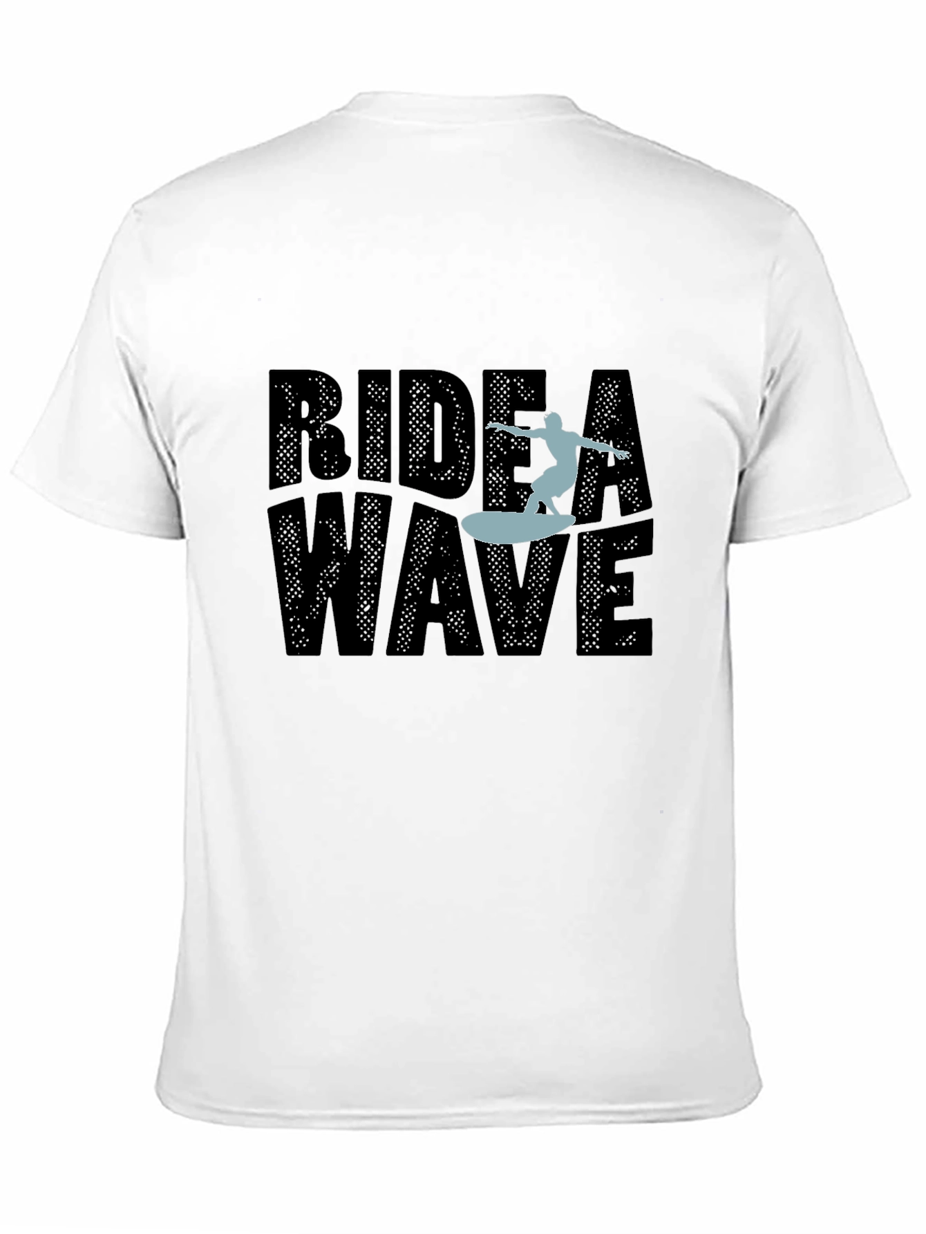 Ride A Wave Graphic Tee - Stylish Surf T-Shirt