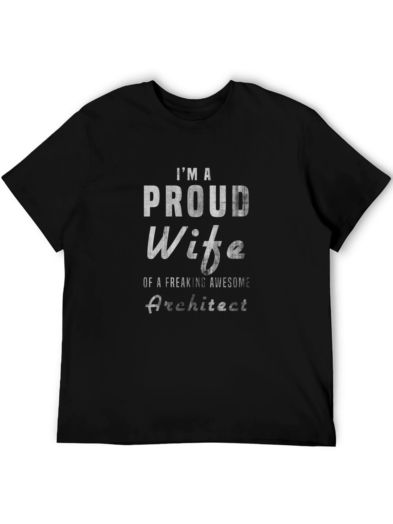 Proud Wife of Architect Graphic T-Shirt